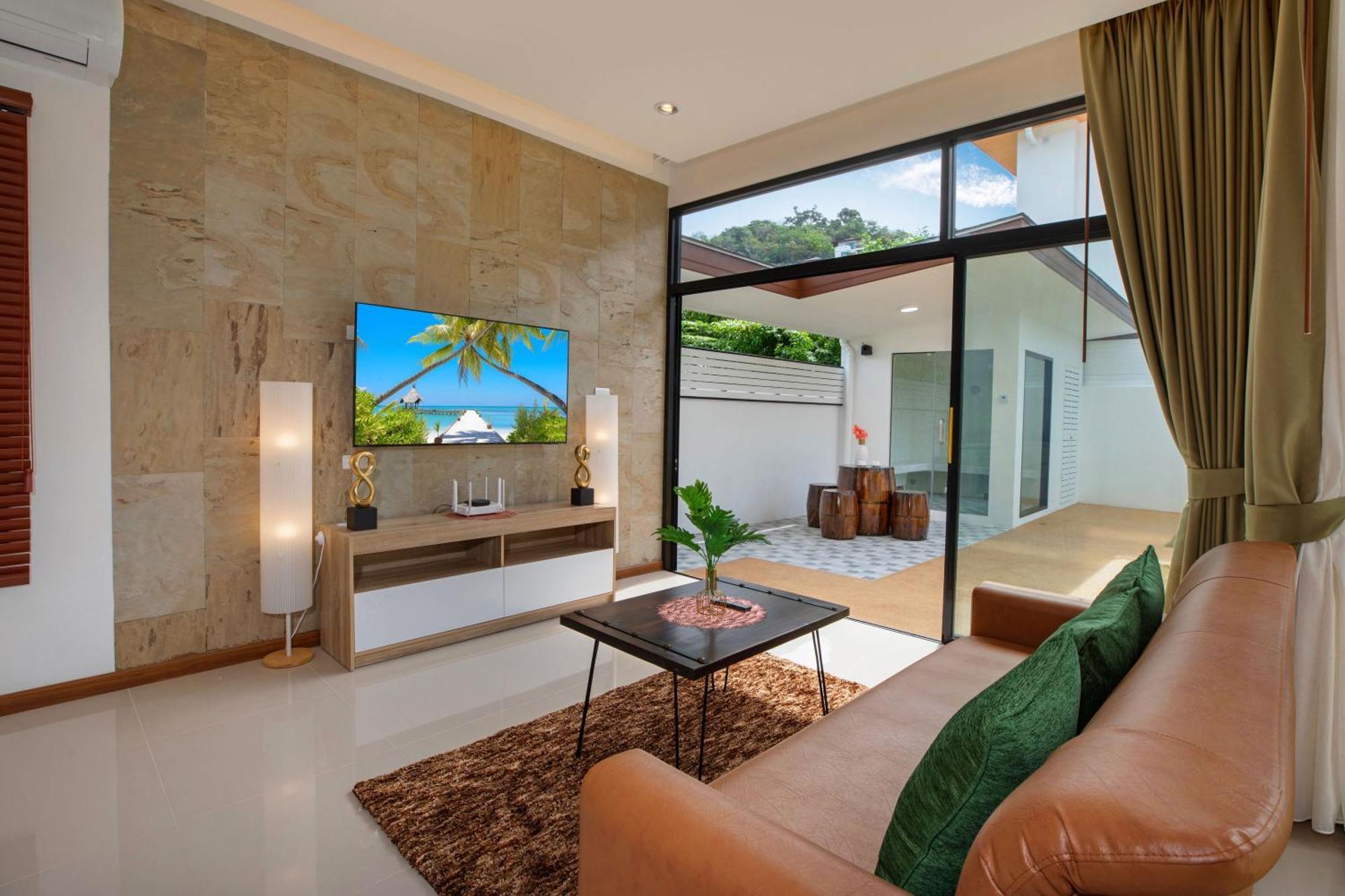 Villa Newly Built 2br Goldena 12a With Private Sauna In Kamala Beach