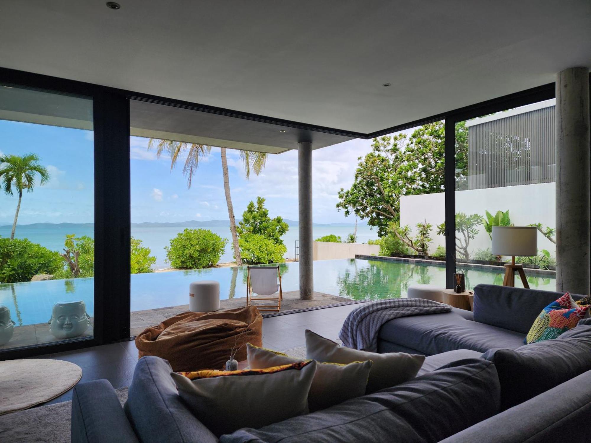 Villa Luxury Beachfront 3 Bedroom Brahma At Ta-ke B Ban Ao Kung