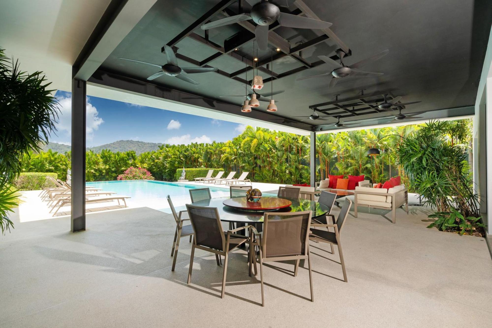 Villa Luxurious 5br Mayacol With 17m Long Pool, Naiharn *