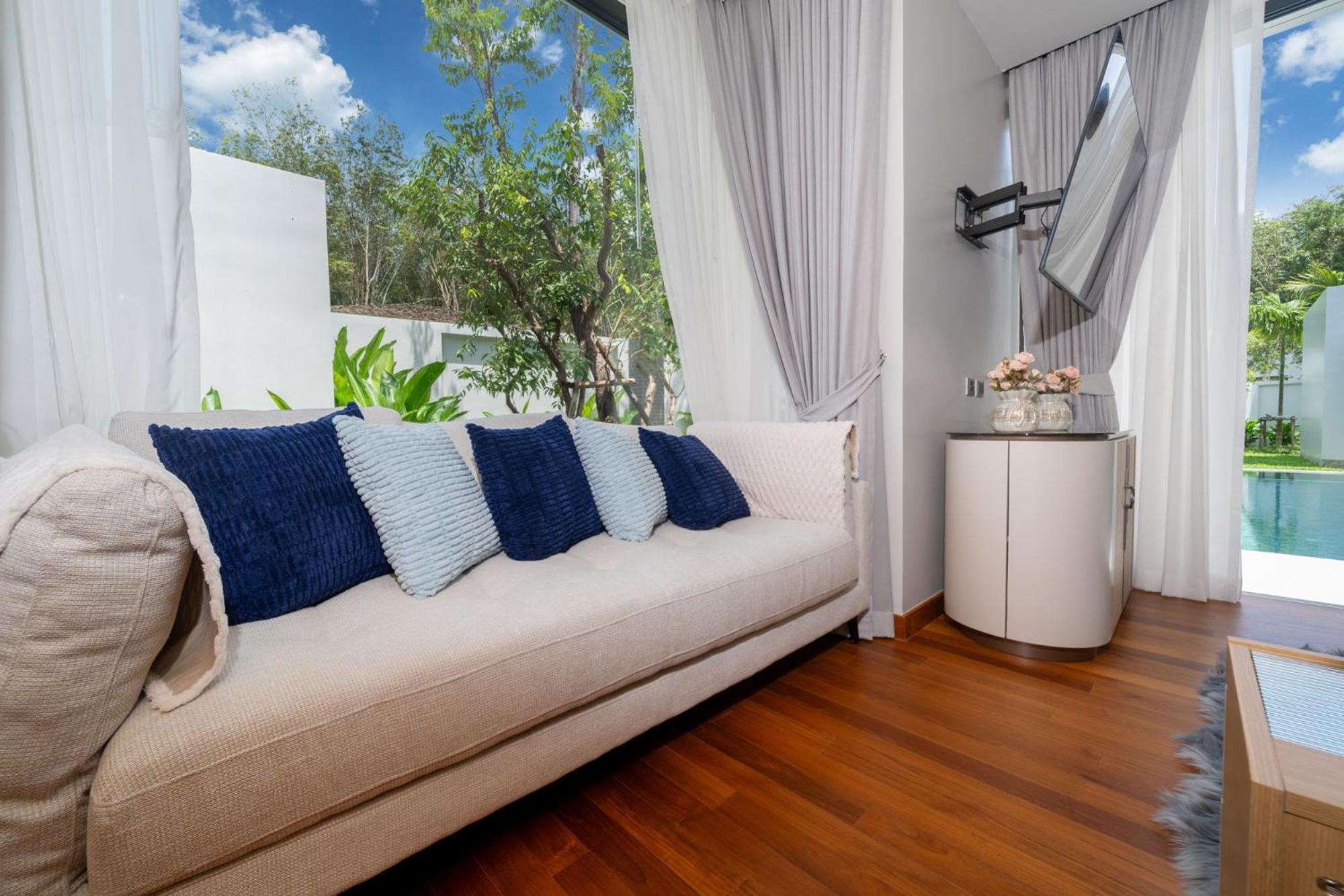 Villa Bang Tao Botanica Modern Loft 3 Bd Ban Pak Lak