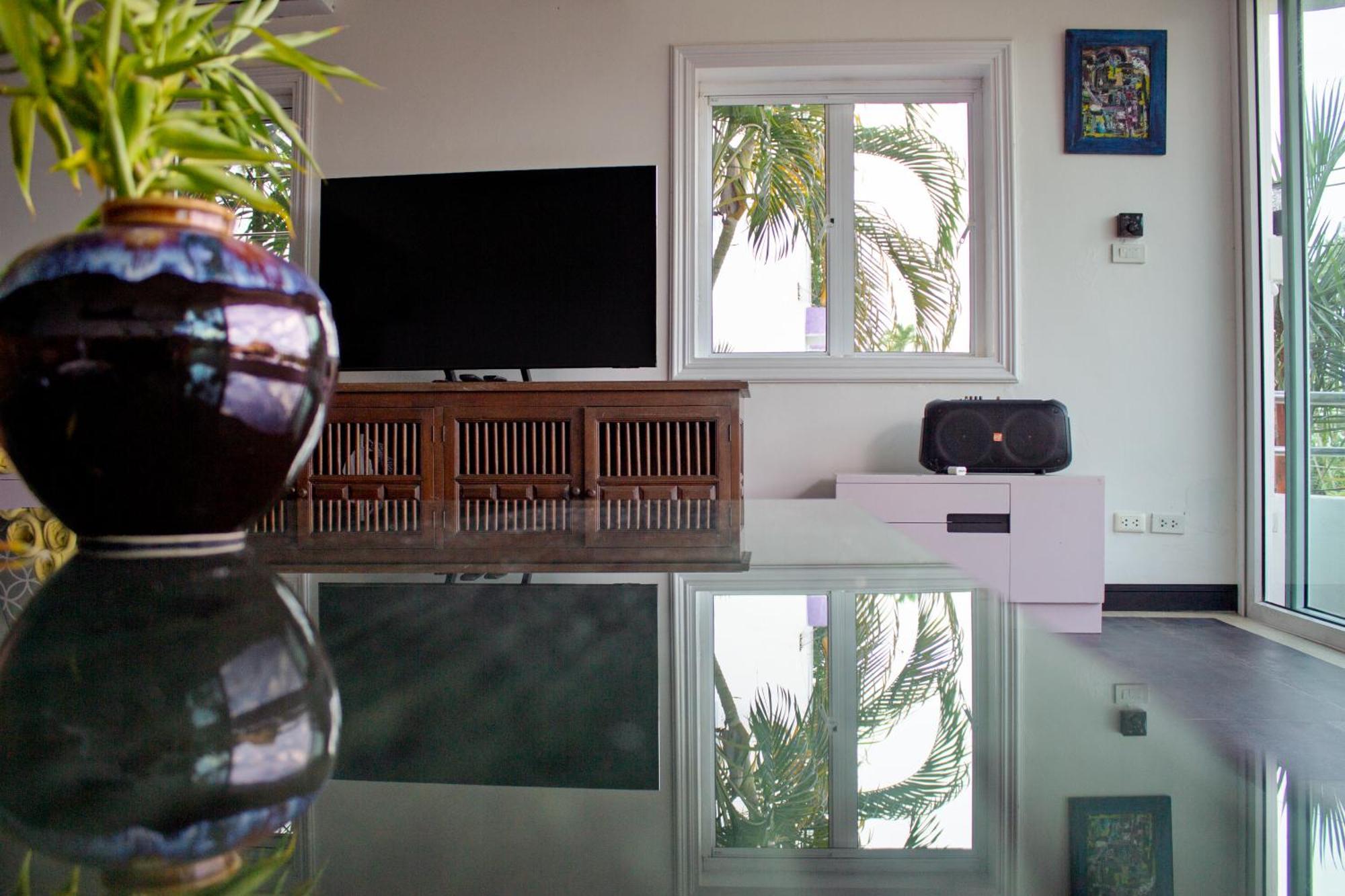 Blue House Panorama View