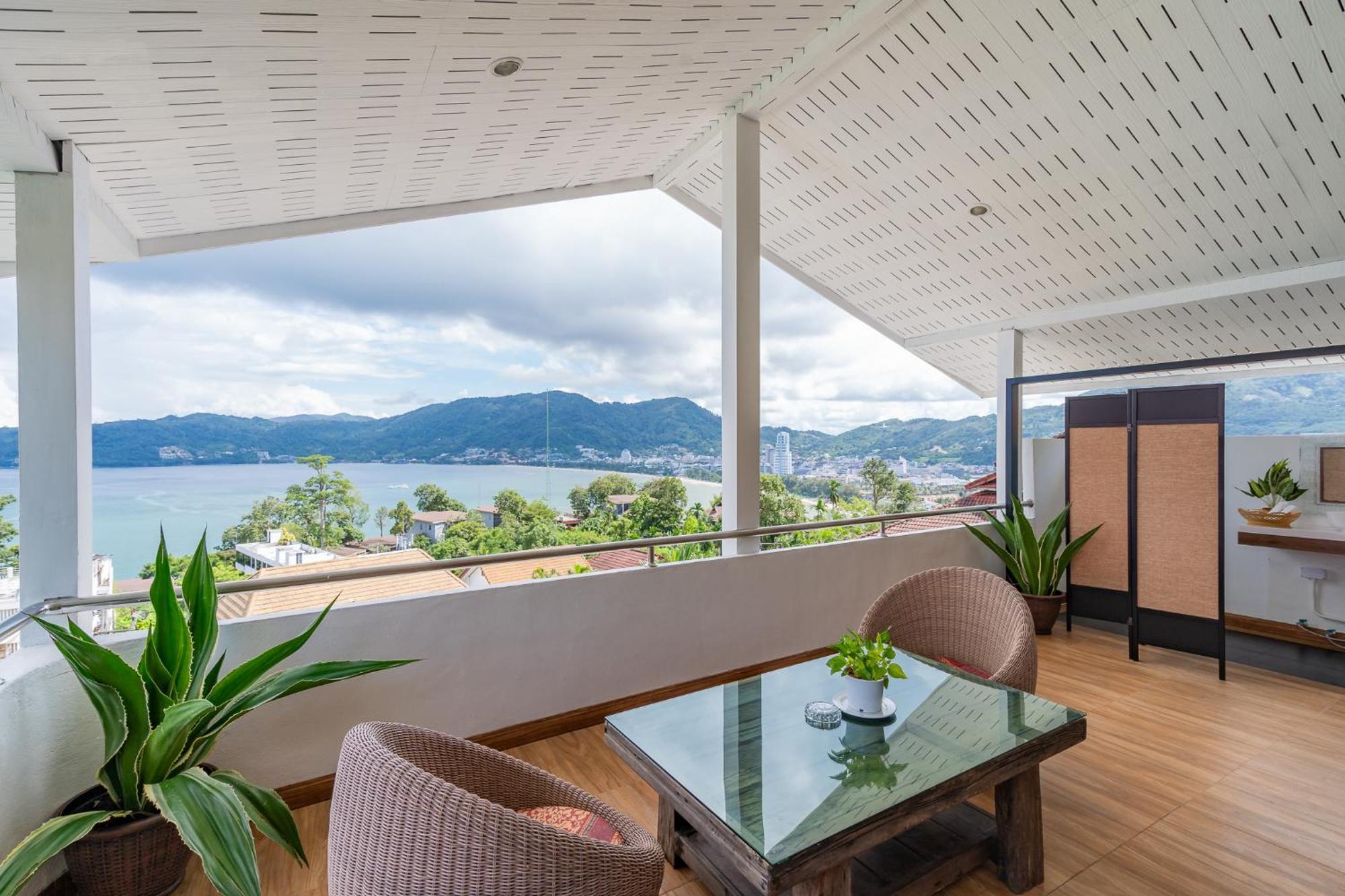 Blue House Panorama View