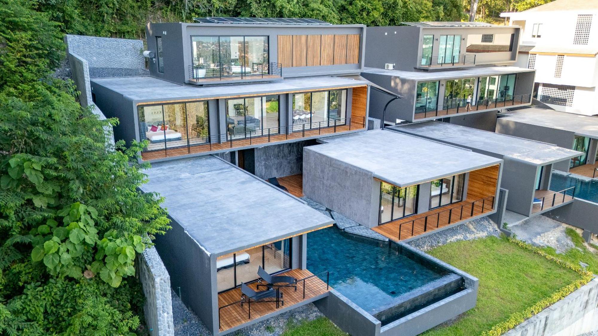 Villa Maan Ingfah 5br Hilltop Pool With Panoramic Chalong Bay Views