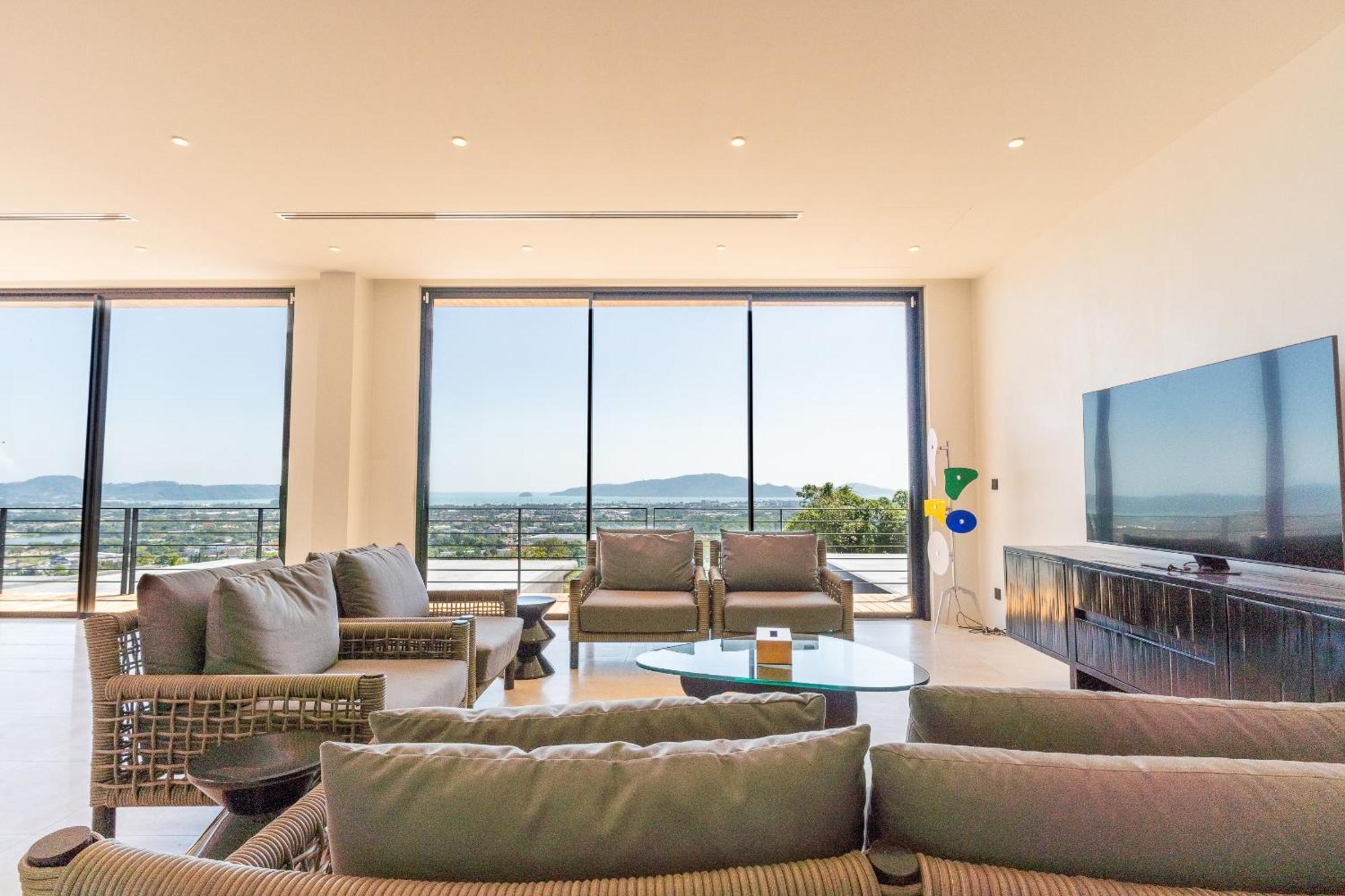 Villa Maan Ingfah 5br Hilltop Pool With Panoramic Chalong Bay Views *