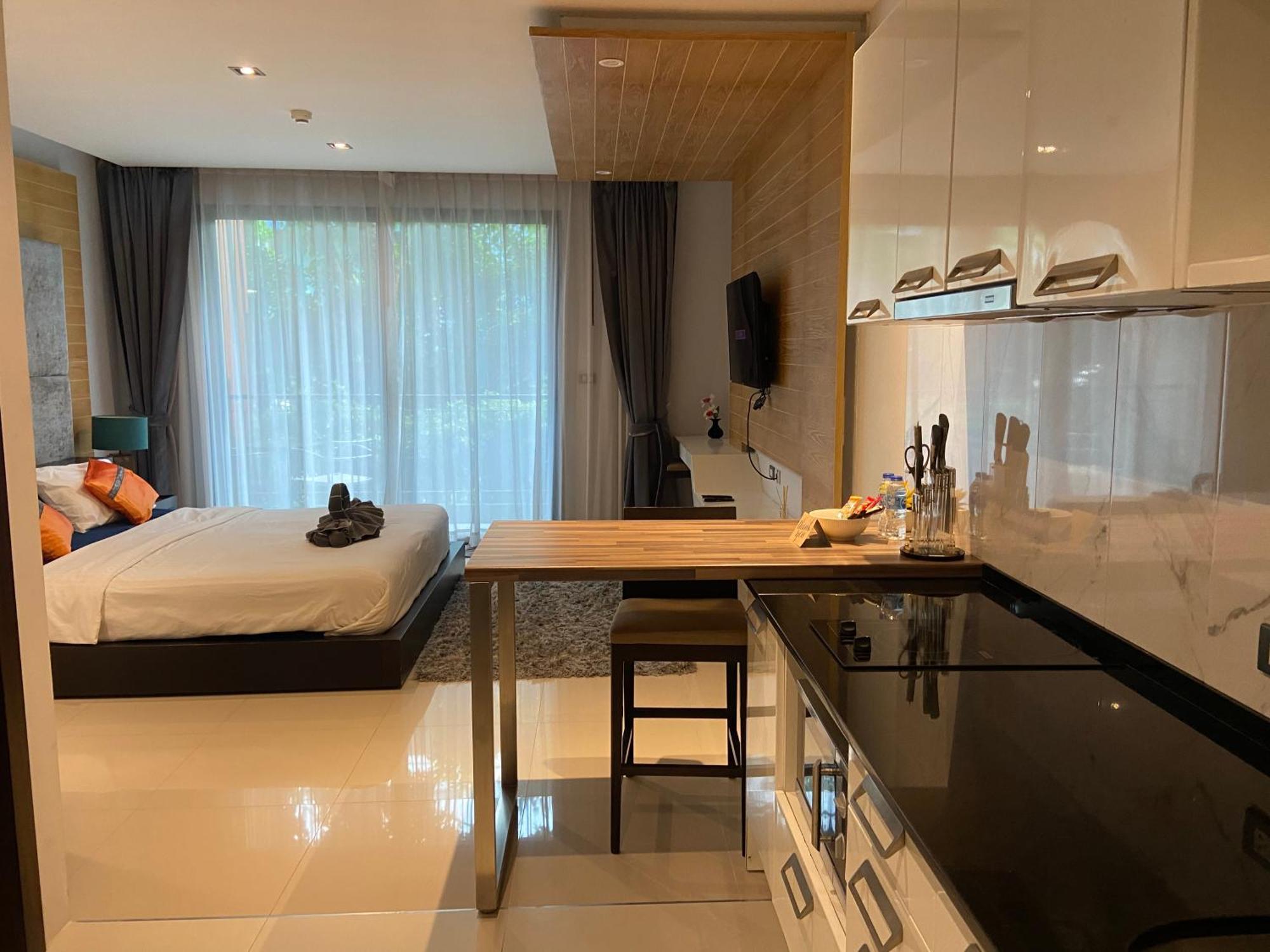 The Award Condominium Patong Studio 1F- Garden View-Psr Apartment *