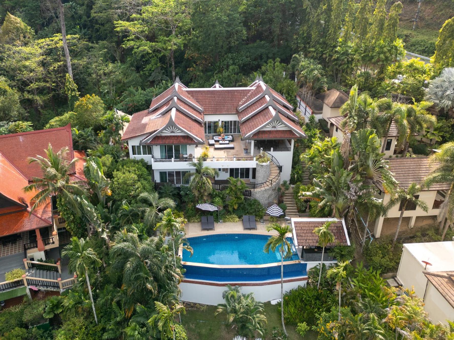 Villa Kinnaree Grand - Pool, Panoramic Views, Maid Strand Kamala