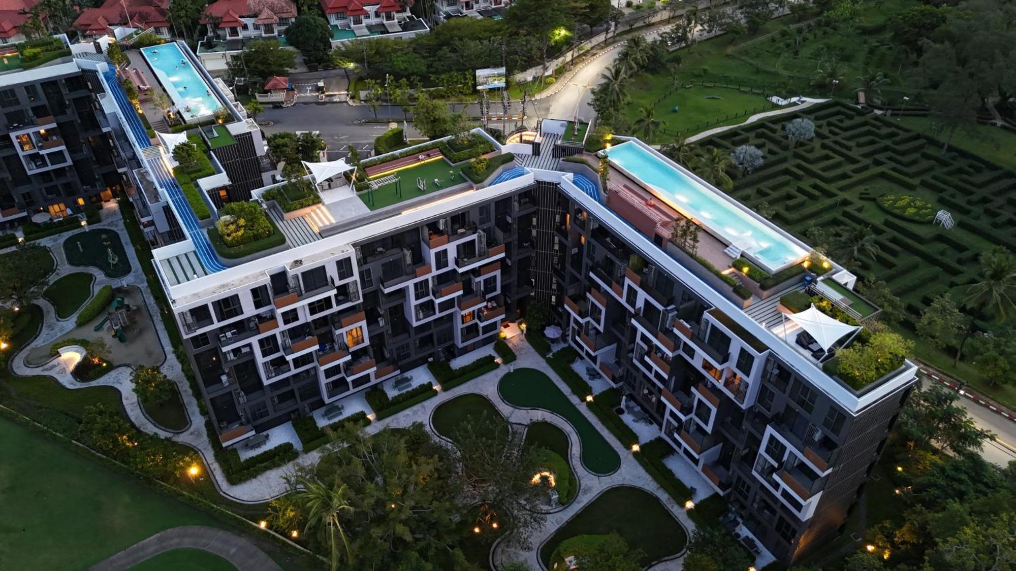 Apartment Modern 2-bedroom Garden View In Skypark Laguna Bang Tao Beach (Phuket)