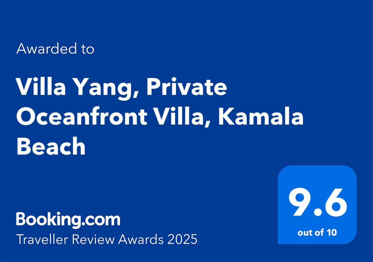Yang, Private Oceanfront Villa, * Pantai Kamala