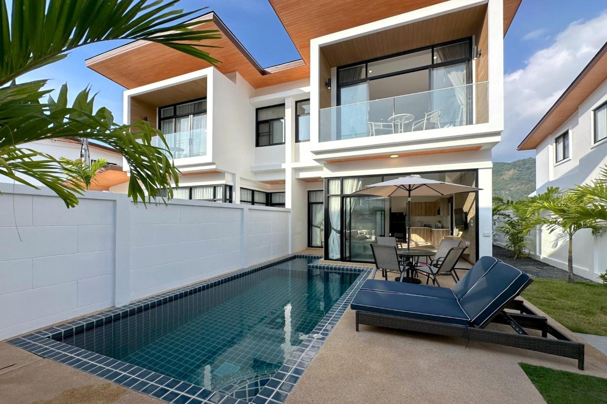 Goldena Twin Private Pool Villa Strand Kamala