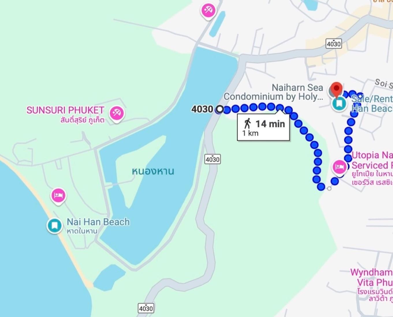 60sqm Nai Harn Condo, Walk To Apartment Rawai