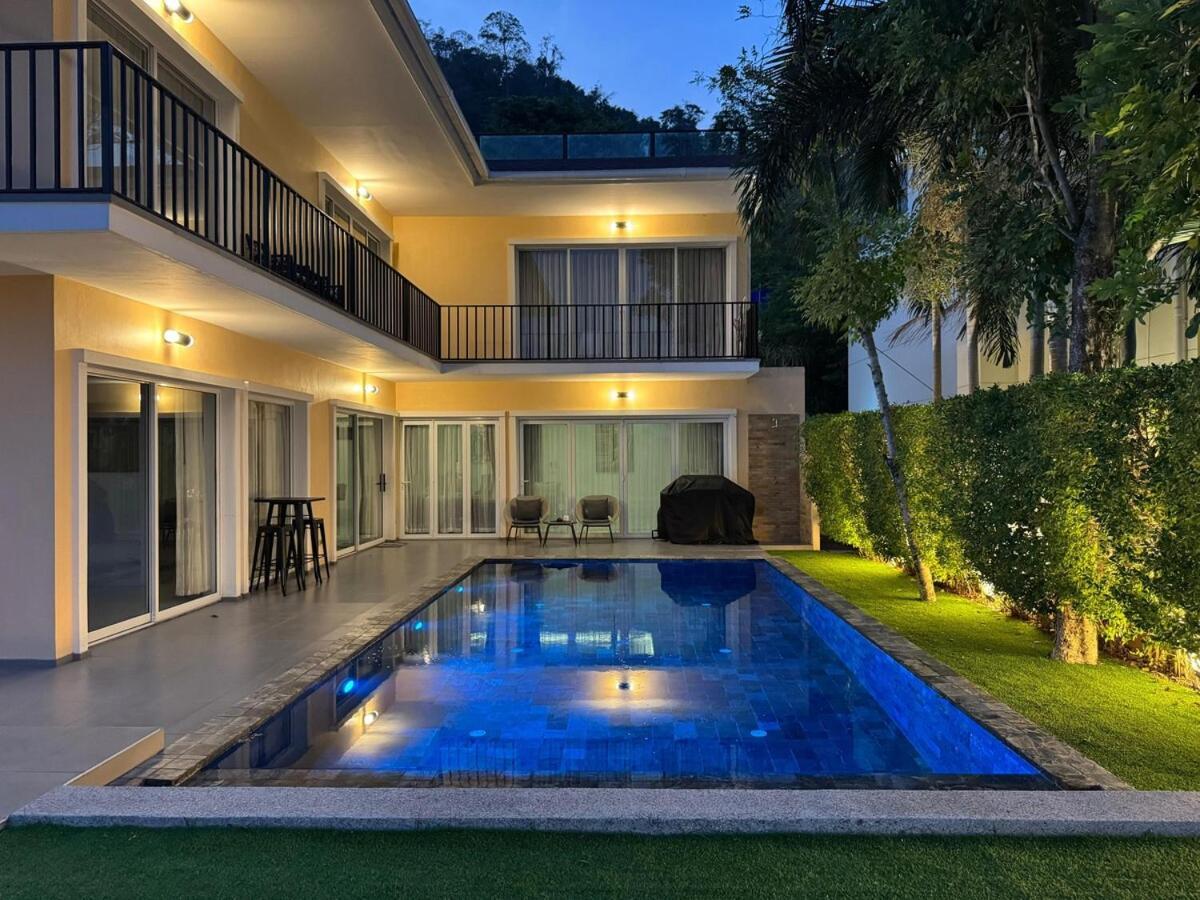 V166 Luxury With Ocean Views & Private Rooftop Jacuzzi Ban Na Kok
