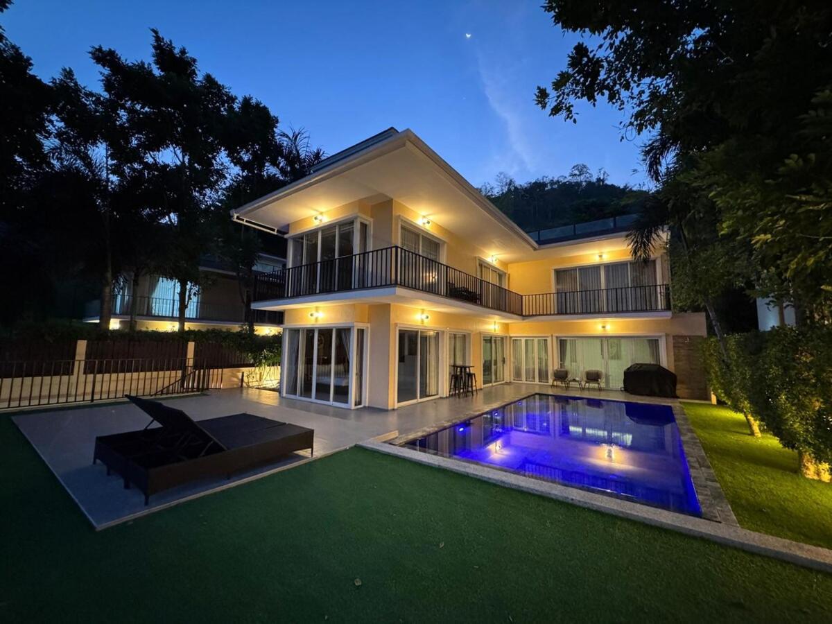 V166 Luxury With Ocean Views & Private Rooftop Jacuzzi * Ban Na Kok