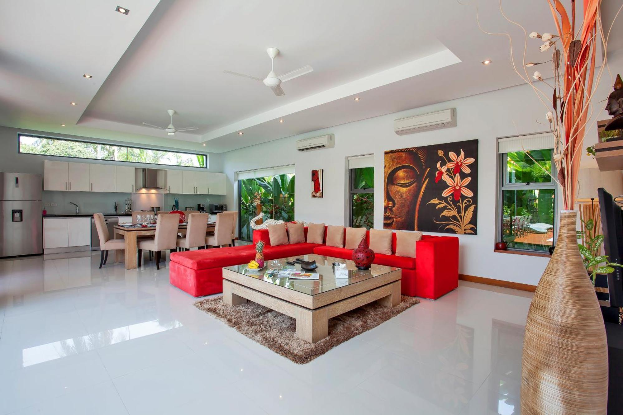 Elegant 4br Salt Pool Tangerine * Rawai