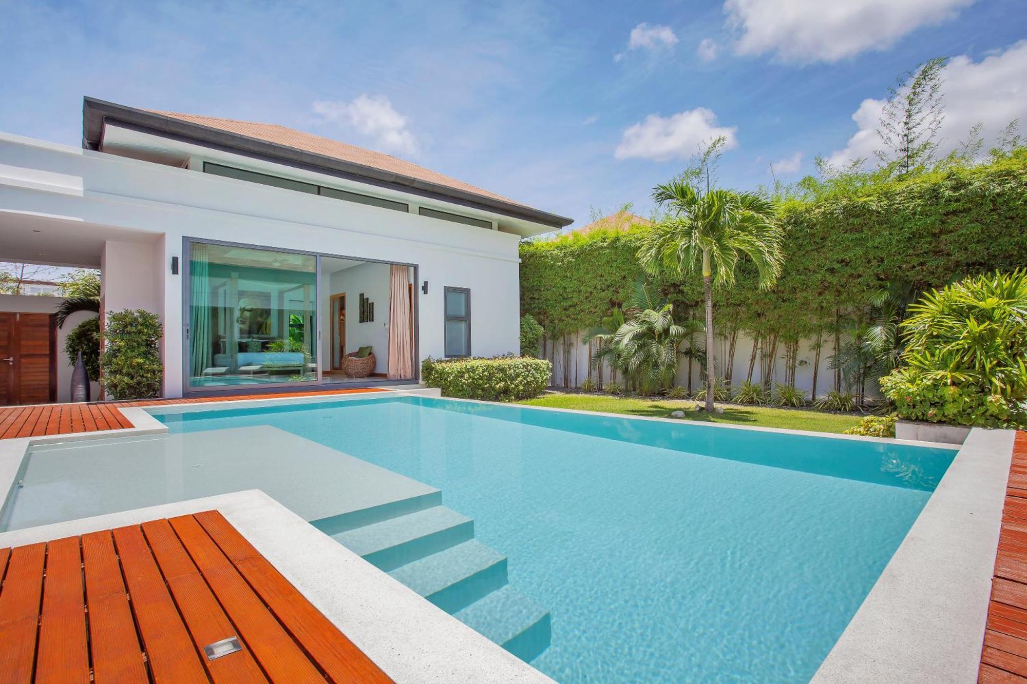 Villa Elegant 4br Salt Pool Tangerine Rawai