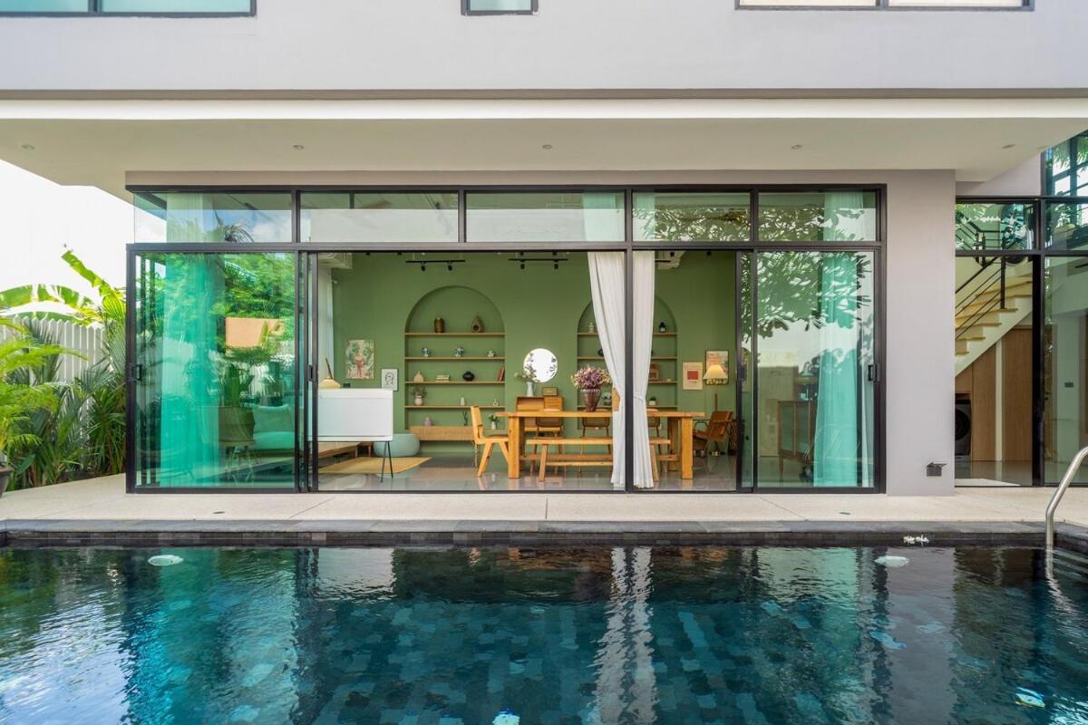 Villa Luxury King 3 Bedroom Gym, Sauna, Bbq, Aircon, 8 Min Beach, Tennis Court, Boating Ave Ban Pak Lak