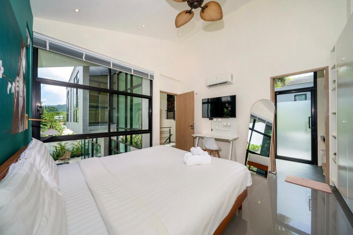 Luxury King 3 Bedroom Gym, Sauna, Bbq, Aircon, 8 Min Beach, Tennis Court, Boating Ave * Ban Pak Lak