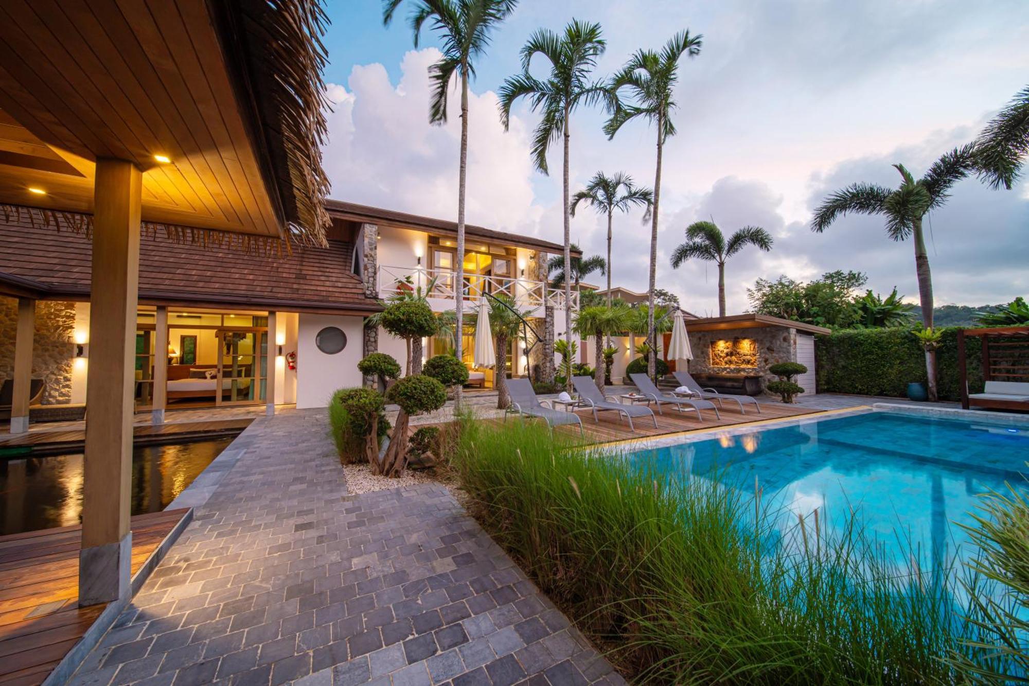Villa 1000 Sqm New Luxury 4 Bedroom Pool Extra Large Space Amazing Sunset *