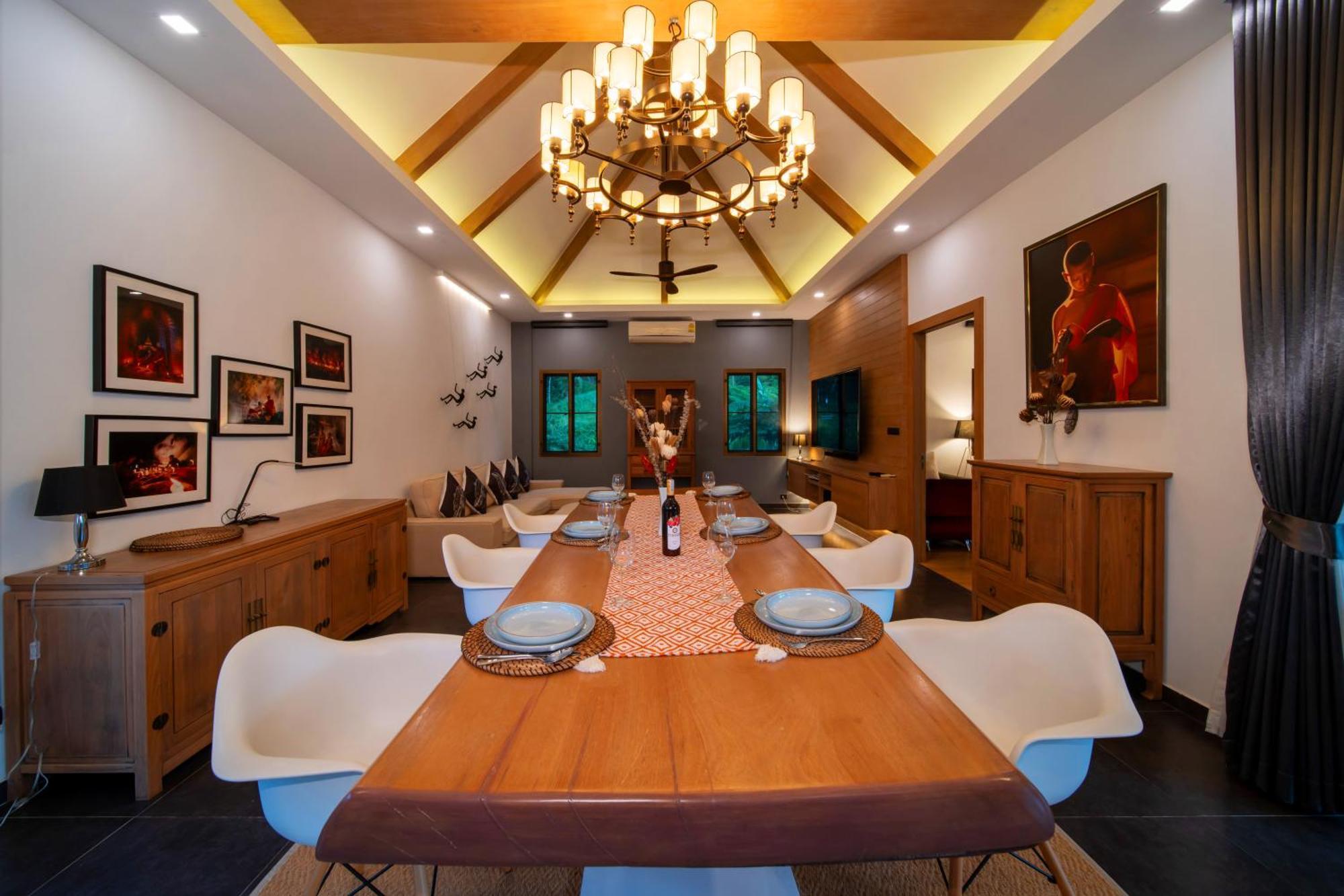 1000 Sqm New Luxury 4 Bedroom Pool Extra Large Space Amazing Sunset Villa Kamala Beach