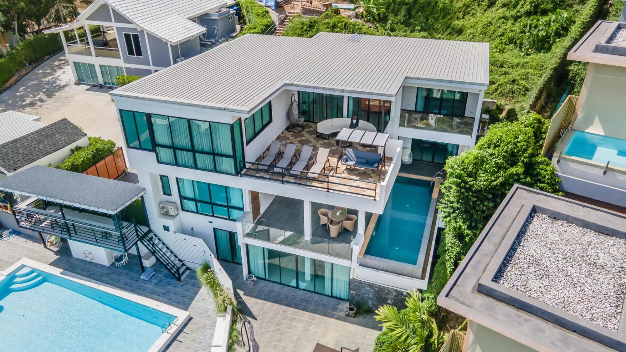 Mona Seaview Pool Front Aoyon Villa *