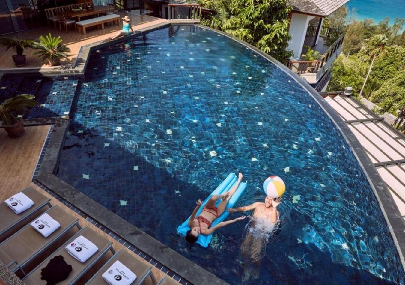 Villa Luxury 4 Pool Seaview 6 Bedroom On Hill
