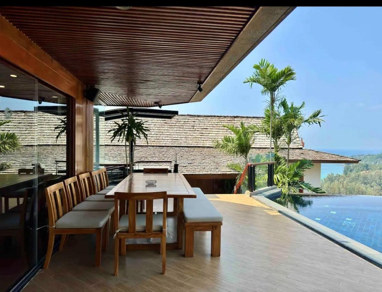 Luxury 4 Pool Seaview 6 Bedroom On Hill
