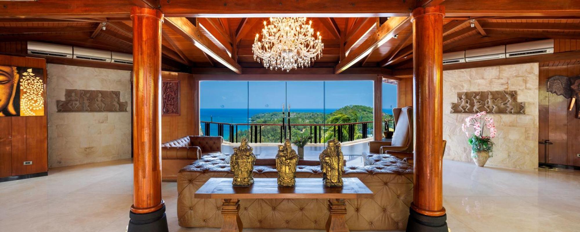 Luxury 4 Pool Seaview 6 Bedroom On Hill Villa