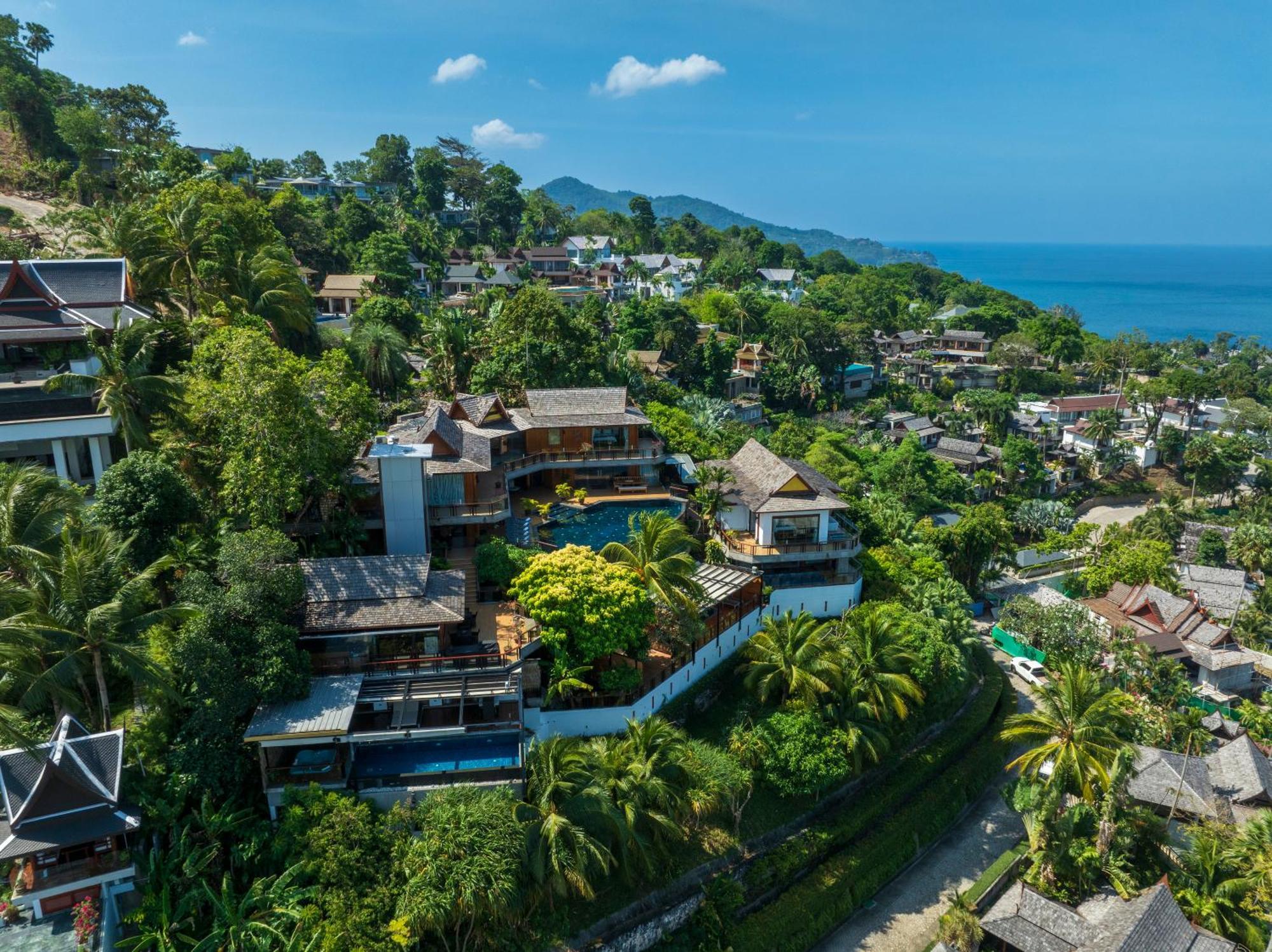 Luxury 4 Pool Seaview 6 Bedroom On Hill *