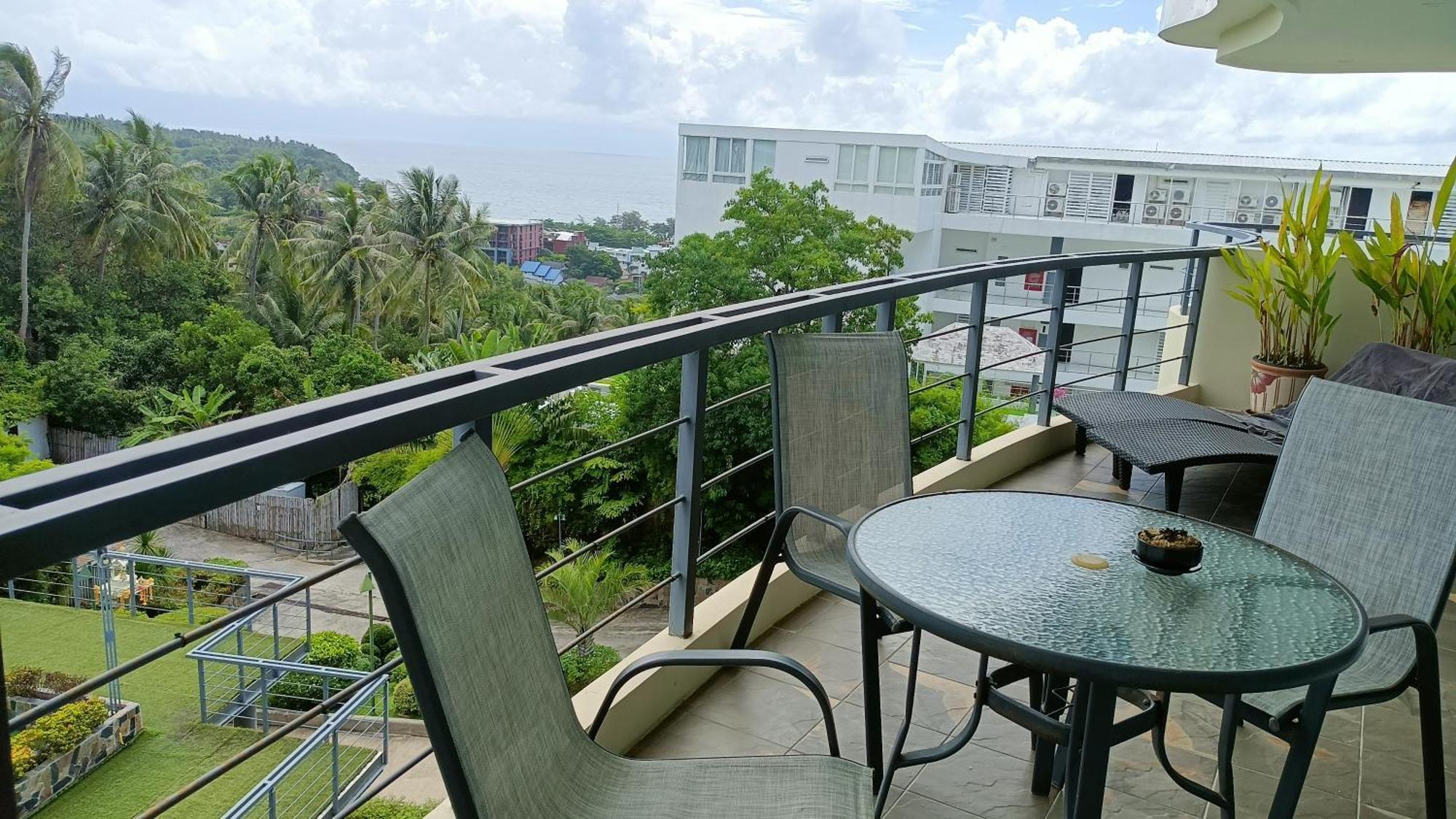 Sea View Cozy Two Bedroom - 130sqm - Karon Walking Distance To The Beach! 700m 15minutes Ban Karon
