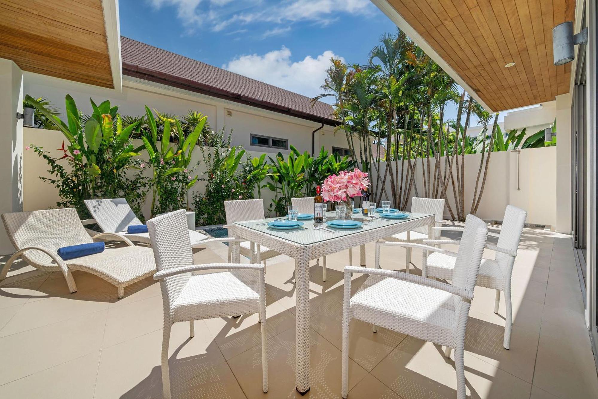 Tropical 2br Pool Kate, Gated Residence, Near And Naiharn Villa *