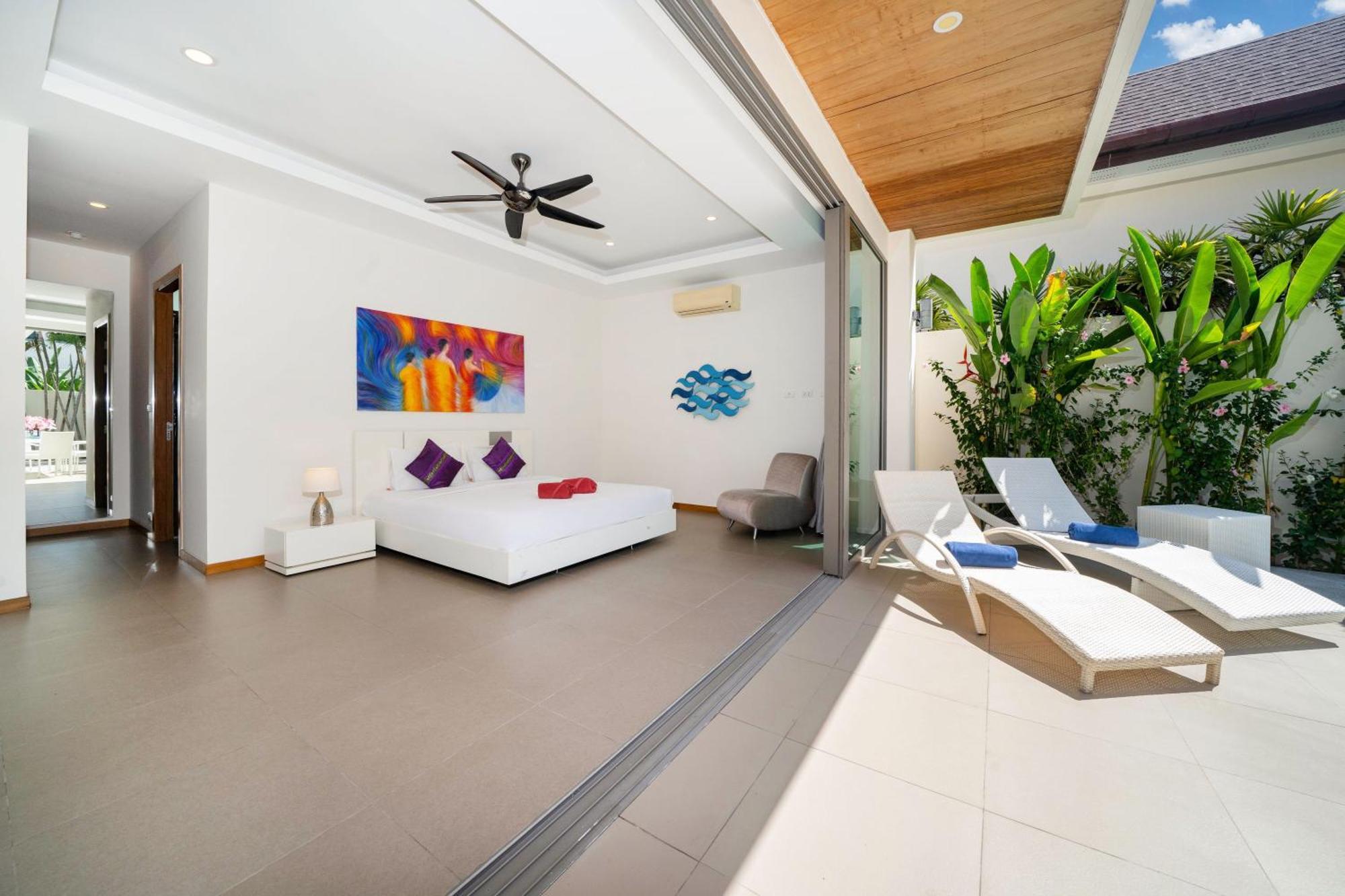 Villa Tropical 2br Pool Kate, Gated Residence, Near And Naiharn Rawai