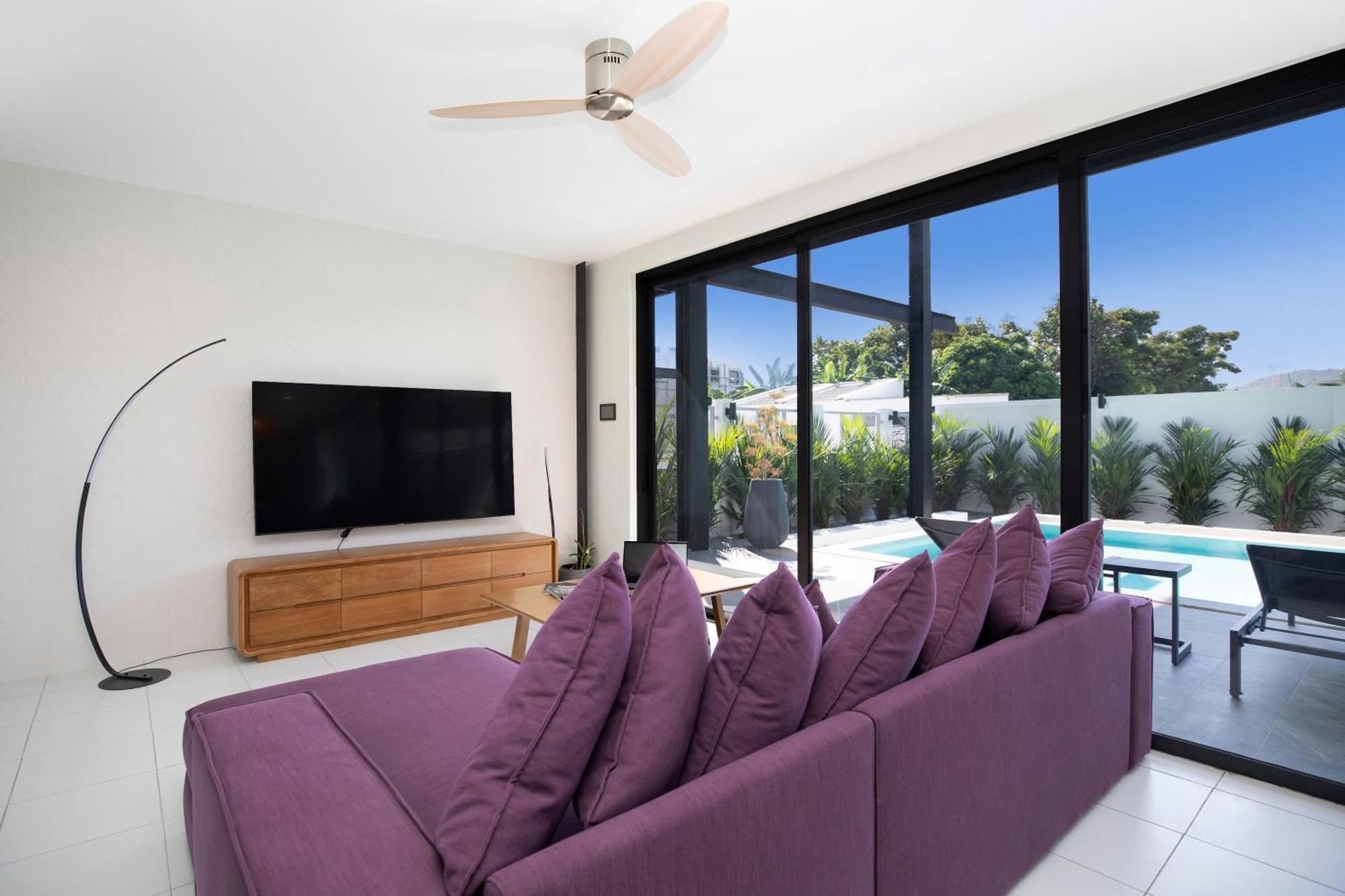 Innovative 4br Sunset Garden 1 With Oxygen Pool Villa Ban Saiyuan