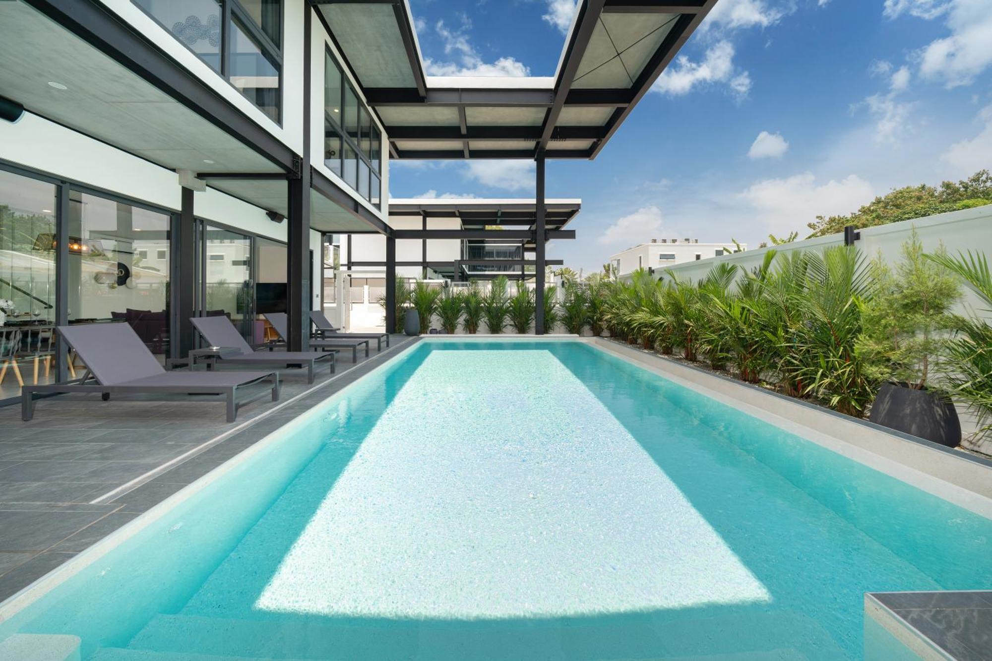 Innovative 4br Sunset Garden 1 With Oxygen Pool Villa Ban Saiyuan