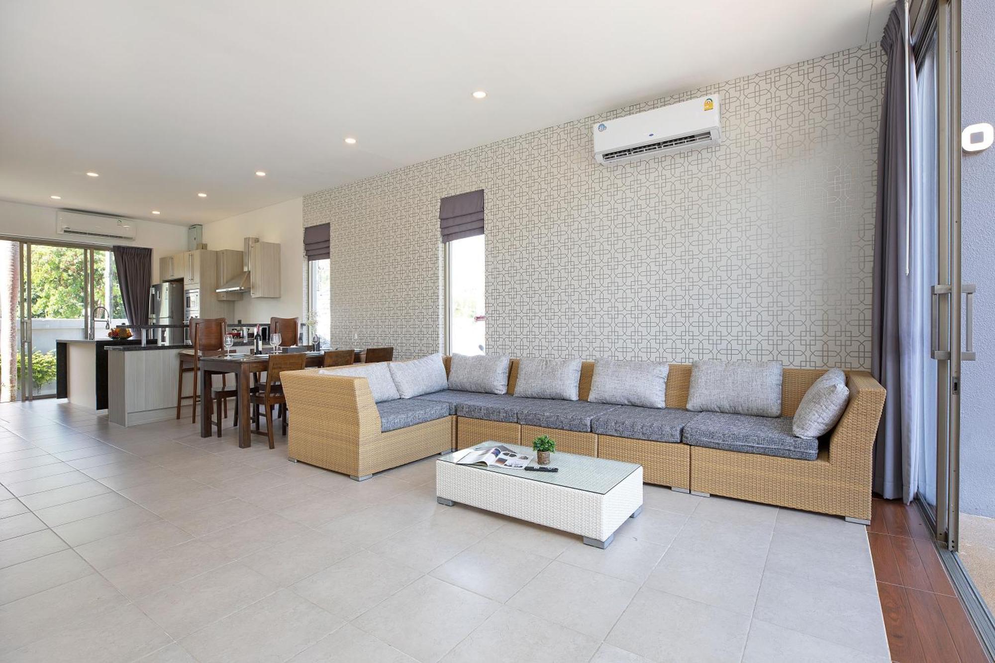2 Storey Pool Access Argent 7 Next Mission Hills Golf, Just 15 Min Drive From Nai Yang And Nai Thon Beaches Ban Muang Mai