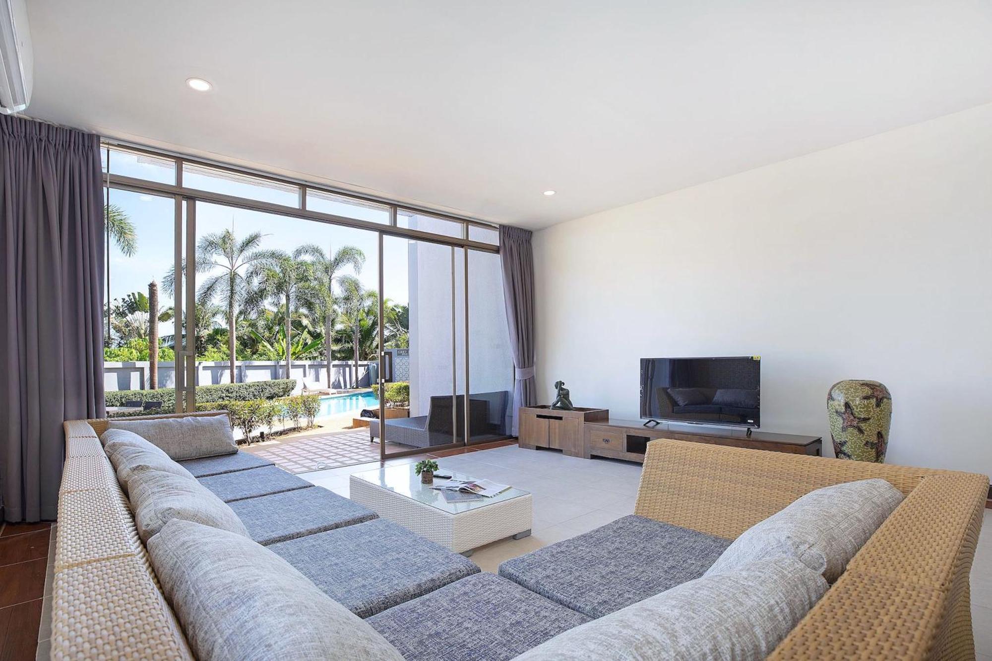 2 Storey Pool Access Argent 7 Next Mission Hills Golf, Just 15 Min Drive From Nai Yang And Nai Thon Beaches Villa *