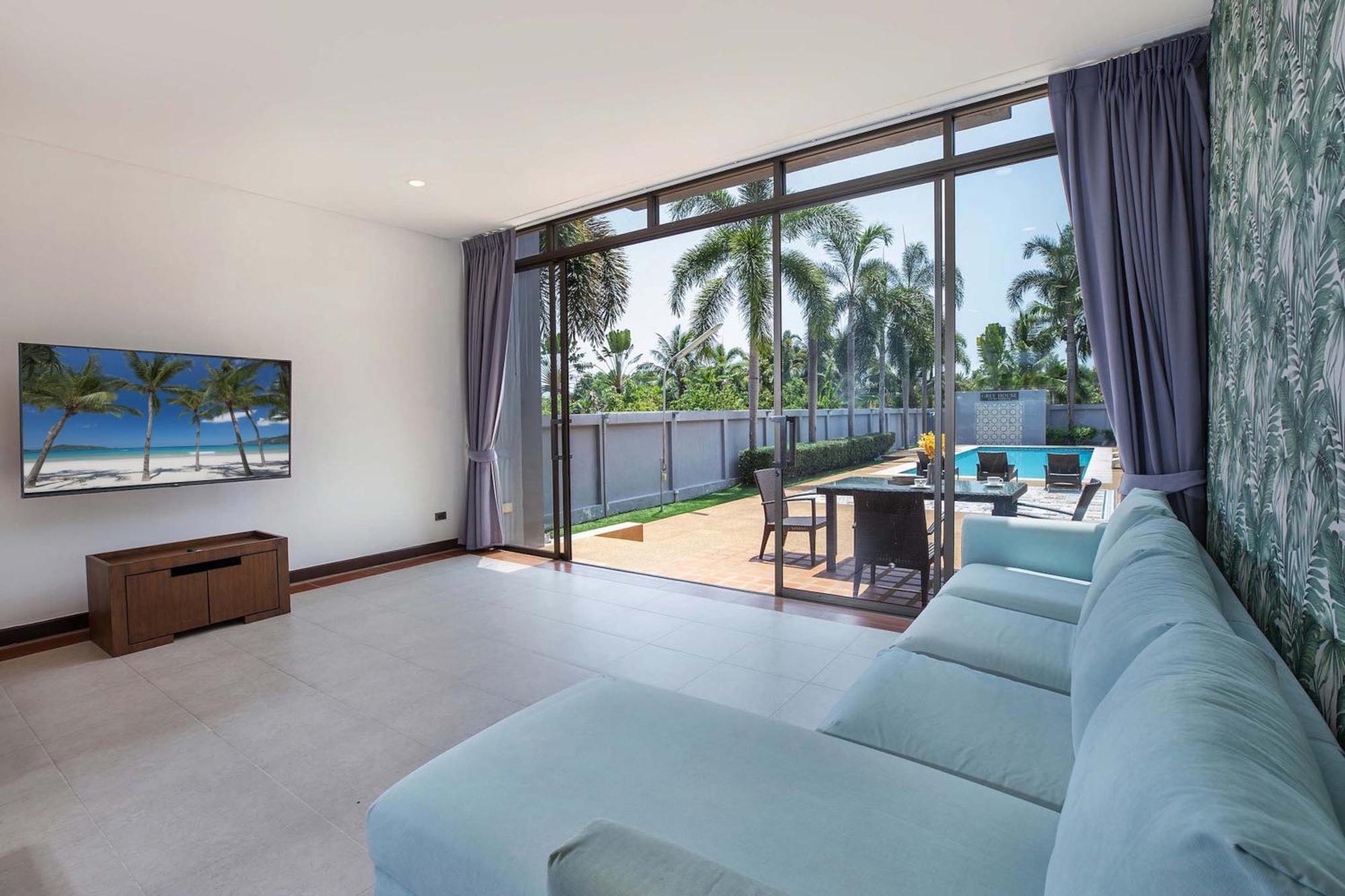 Modern Comfort In Paradise - Argent 6 With 3br And Access To Tropical Pool Villa Ban Muang Mai