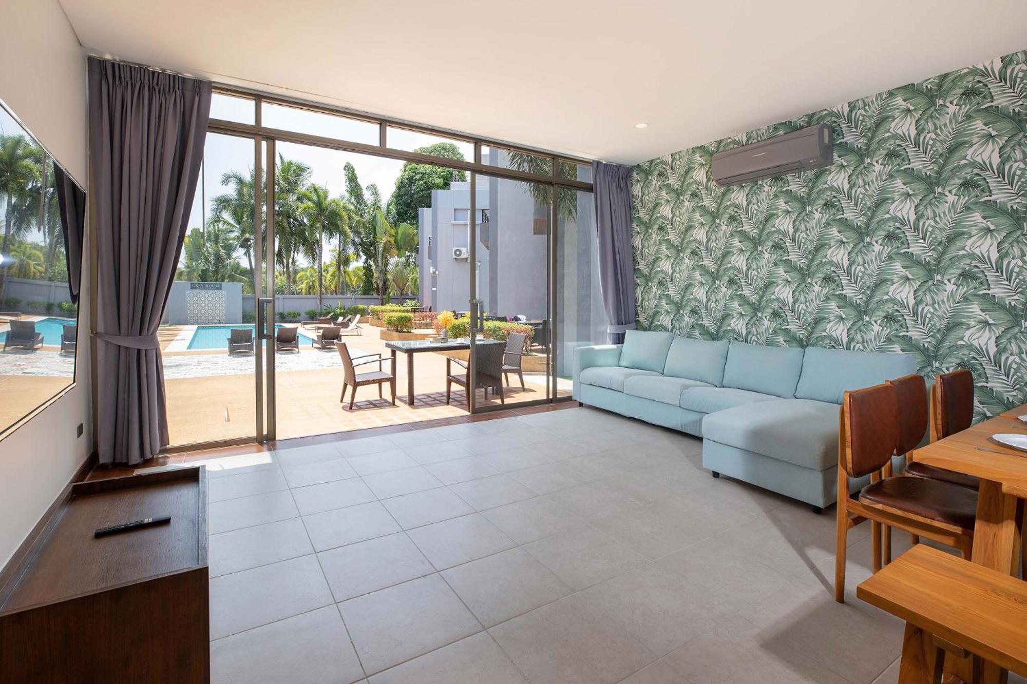 Modern Comfort In Paradise - Argent 6 With 3br And Access To Tropical Pool Villa