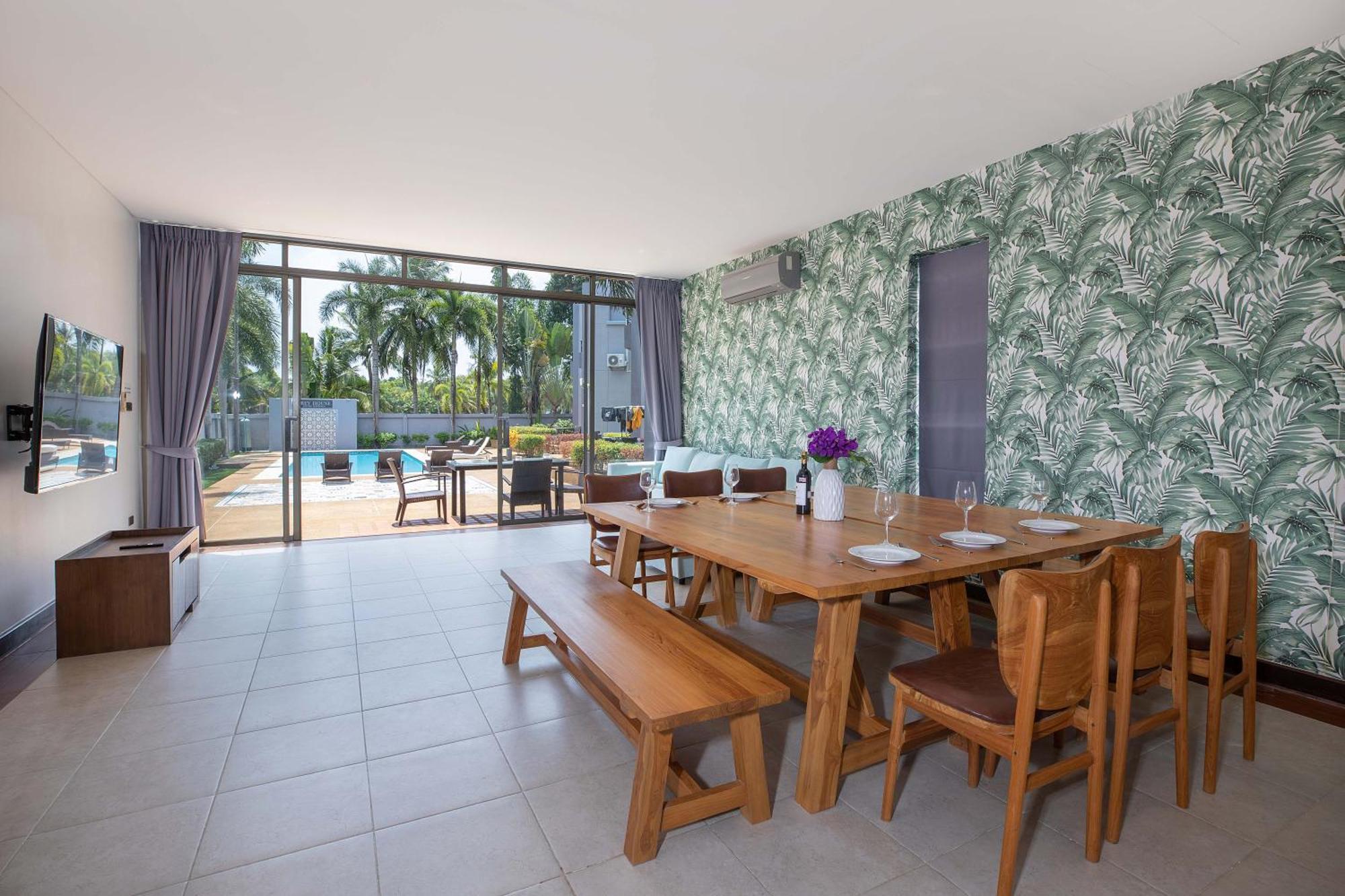Modern Comfort In Paradise - Argent 6 With 3br And Access To Tropical Pool Villa