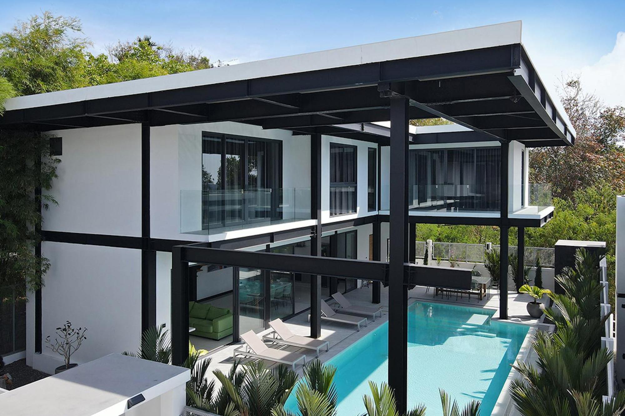 2-storey Sunset Garden 5 With 4br And Salt Water Pool Villa Ban Saiyuan