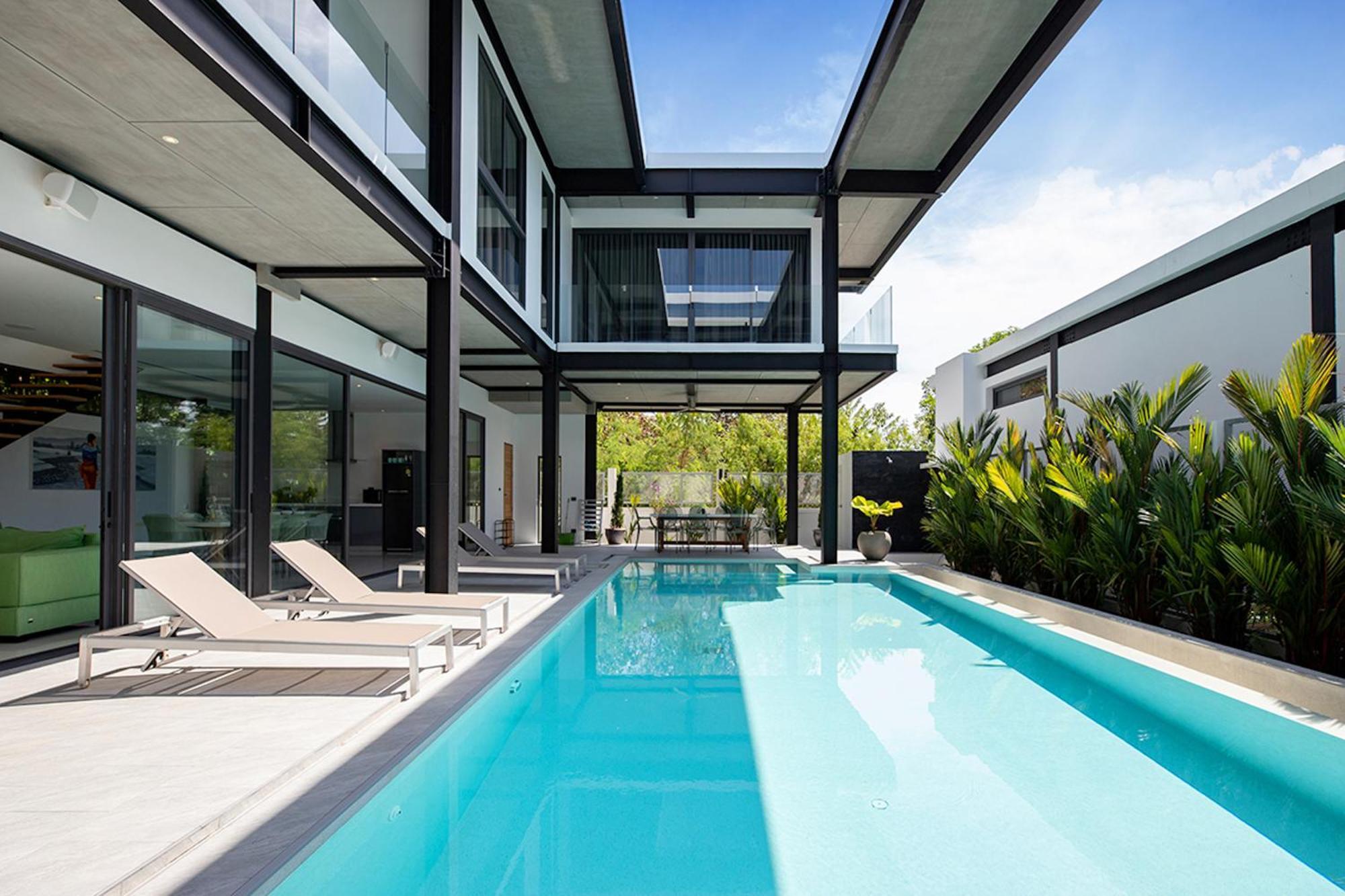 2-storey Sunset Garden 5 With 4br And Salt Water Pool Ban Saiyuan