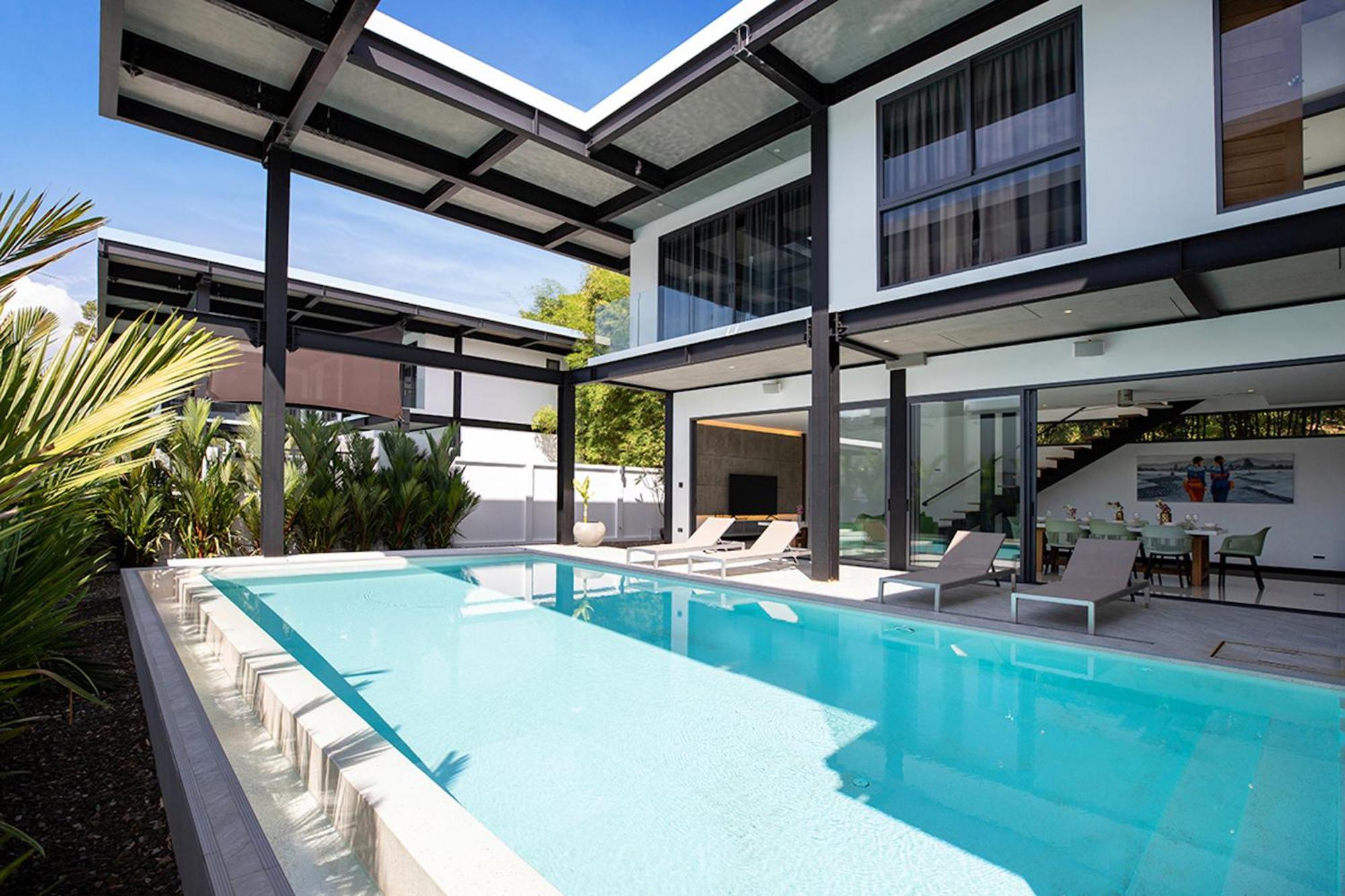 2-storey Sunset Garden 5 With 4br And Salt Water Pool *