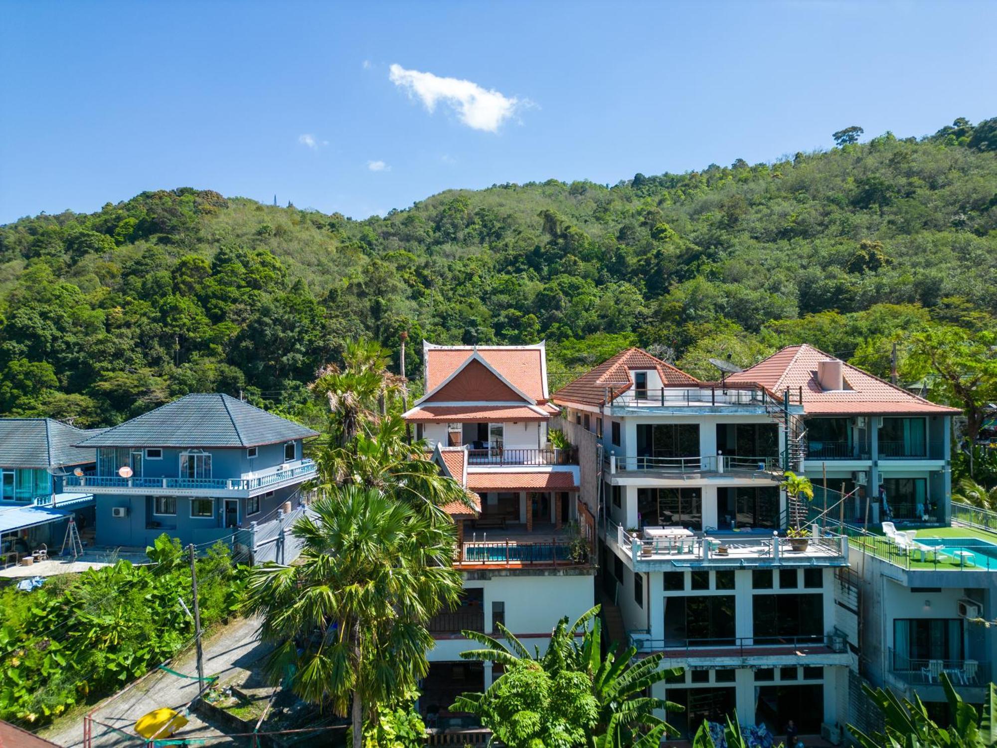 Villa 私人泳池 芭东海景 绝美落日 四卧别墅 *