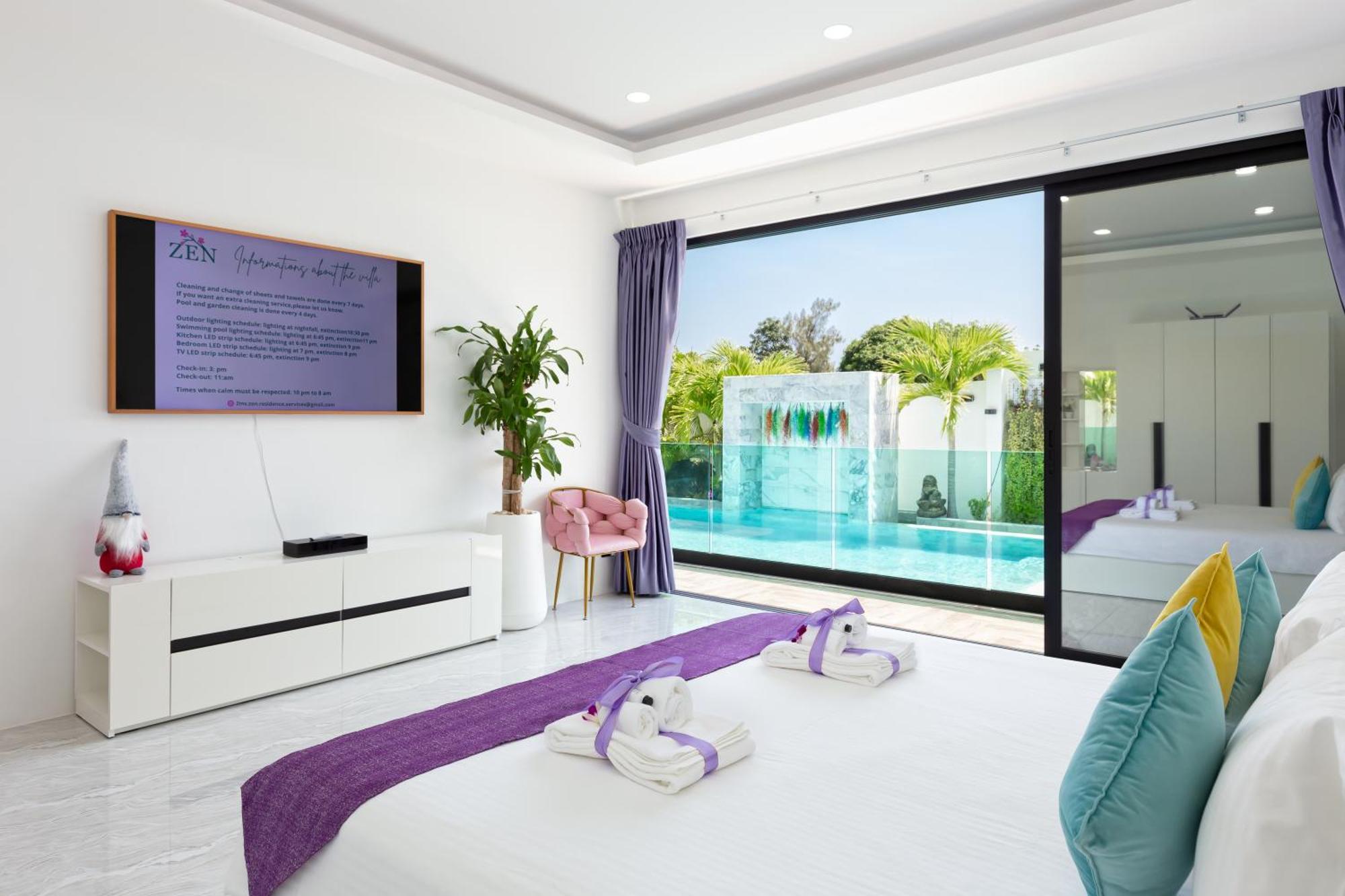 Villa 2ms Zen Luxury For Family & Friends, 4 Bdr, Private Pool, Rooftop, Kids' Playground *