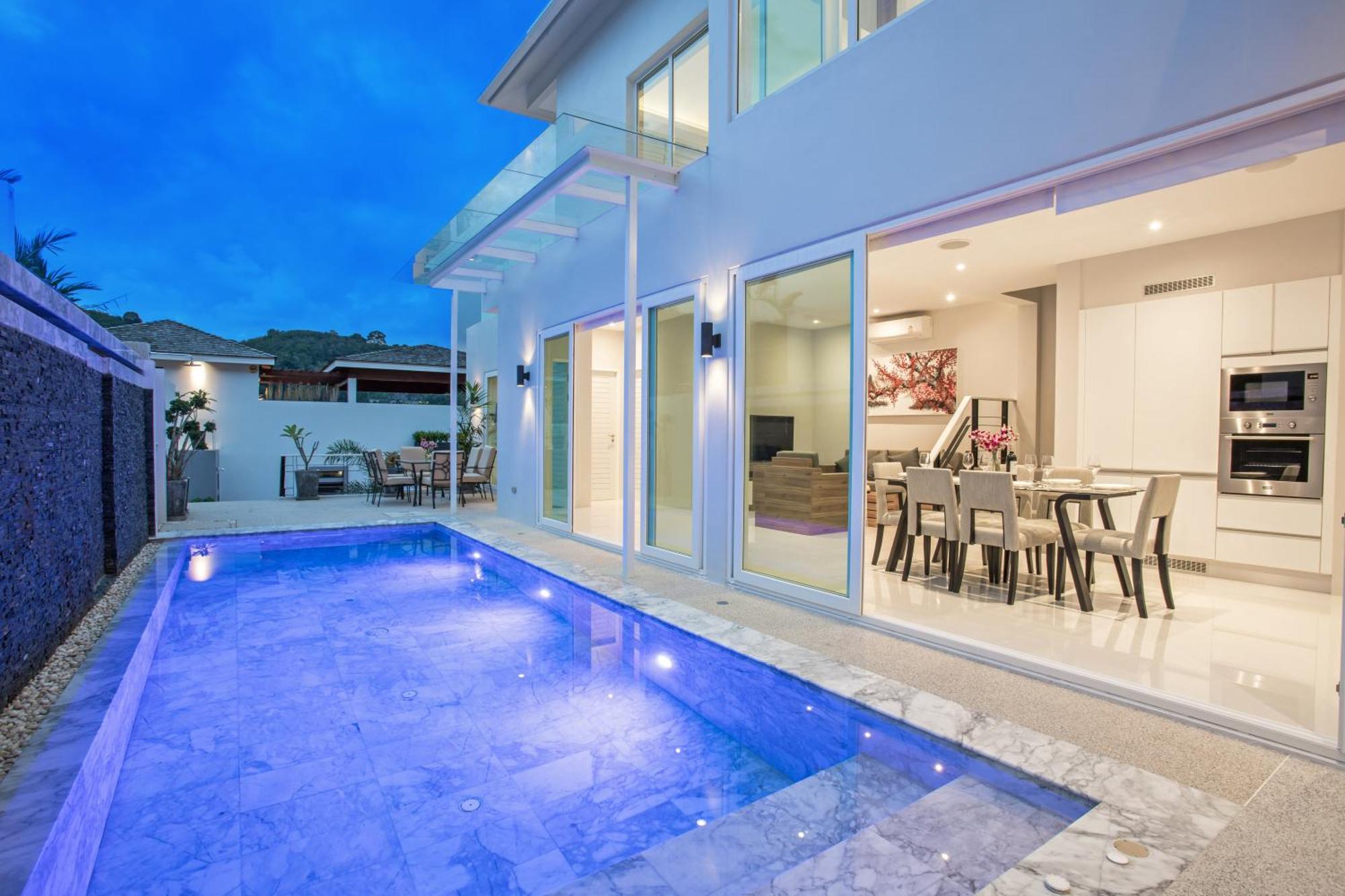 Villa Private 4br Pool Skylight With Stunning Views Of Hills Kamala Beach