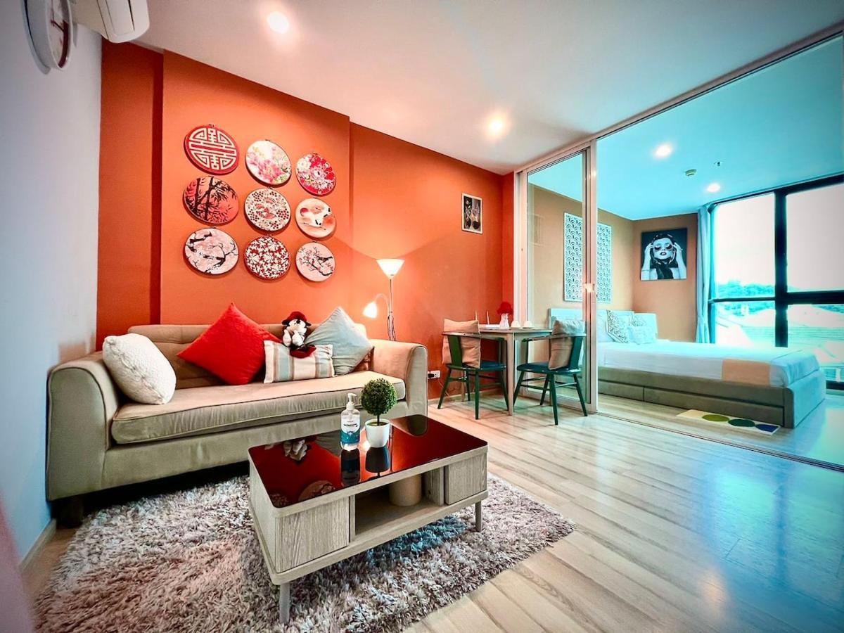 The Base Height With Rooftop Infinity Pool Apartment Ban Sam Kong