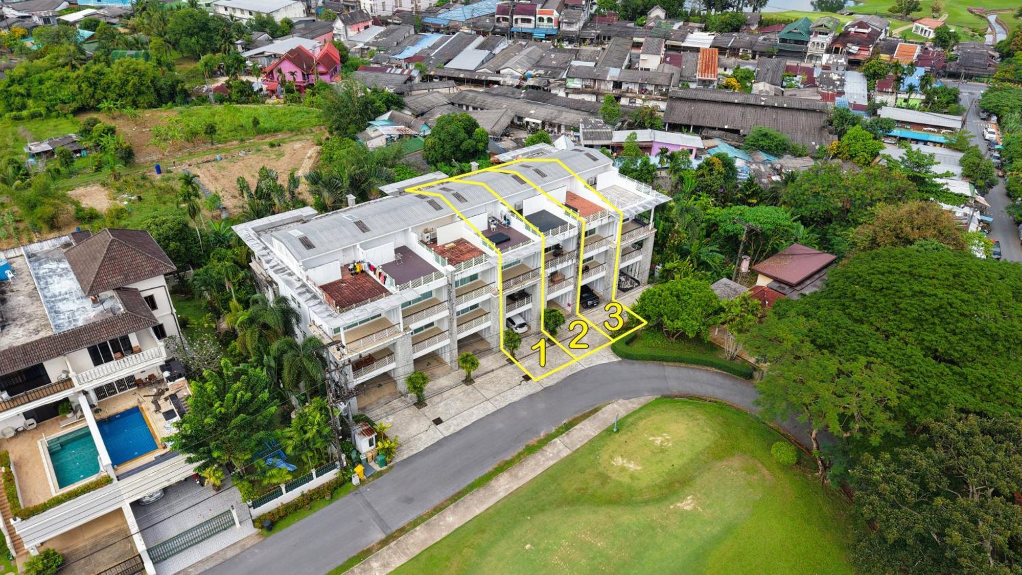 Apartment 3 Bedroom Townhouse - Phuket Golf & Ban Thung Thong