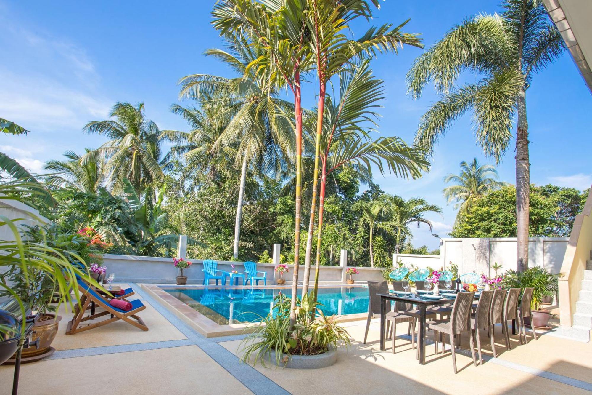 Spacious Family 5br Nikkie 3, Big Garden & Pool Villa Nai Harn