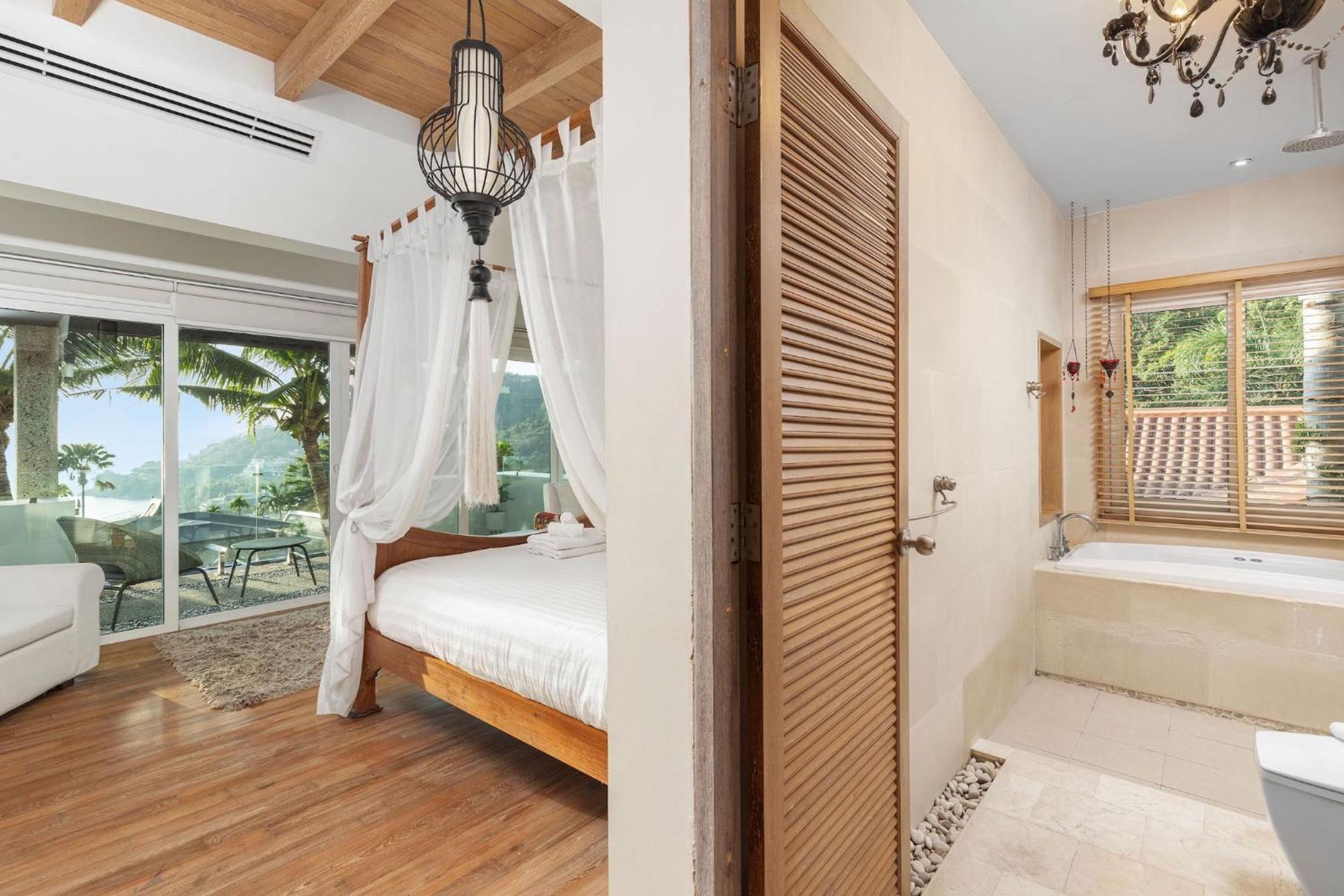 Spectacular Ocean Views 8br Pool Sawan In Patong! Relax & Play - Billiard, Table Football, Gym & Sauna! Villa