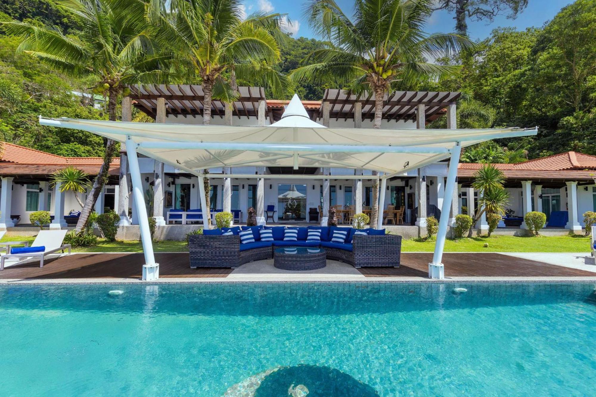 Spectacular Ocean Views 8br Pool Sawan In Patong! Relax & Play - Billiard, Table Football, Gym & Sauna! *