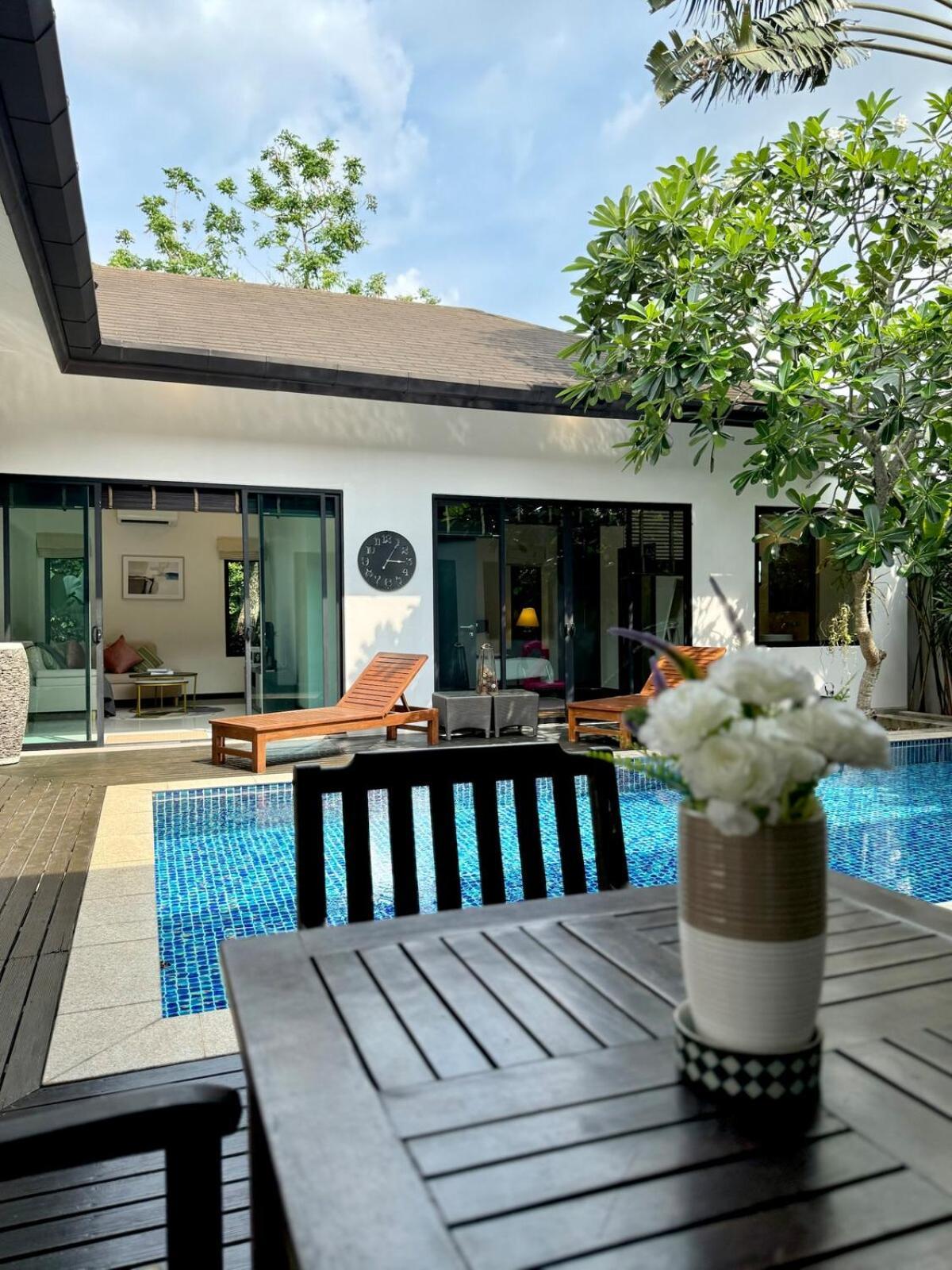 Cozy Private Pool Near Golf Club Laguna Beaches Ban Phru Champa