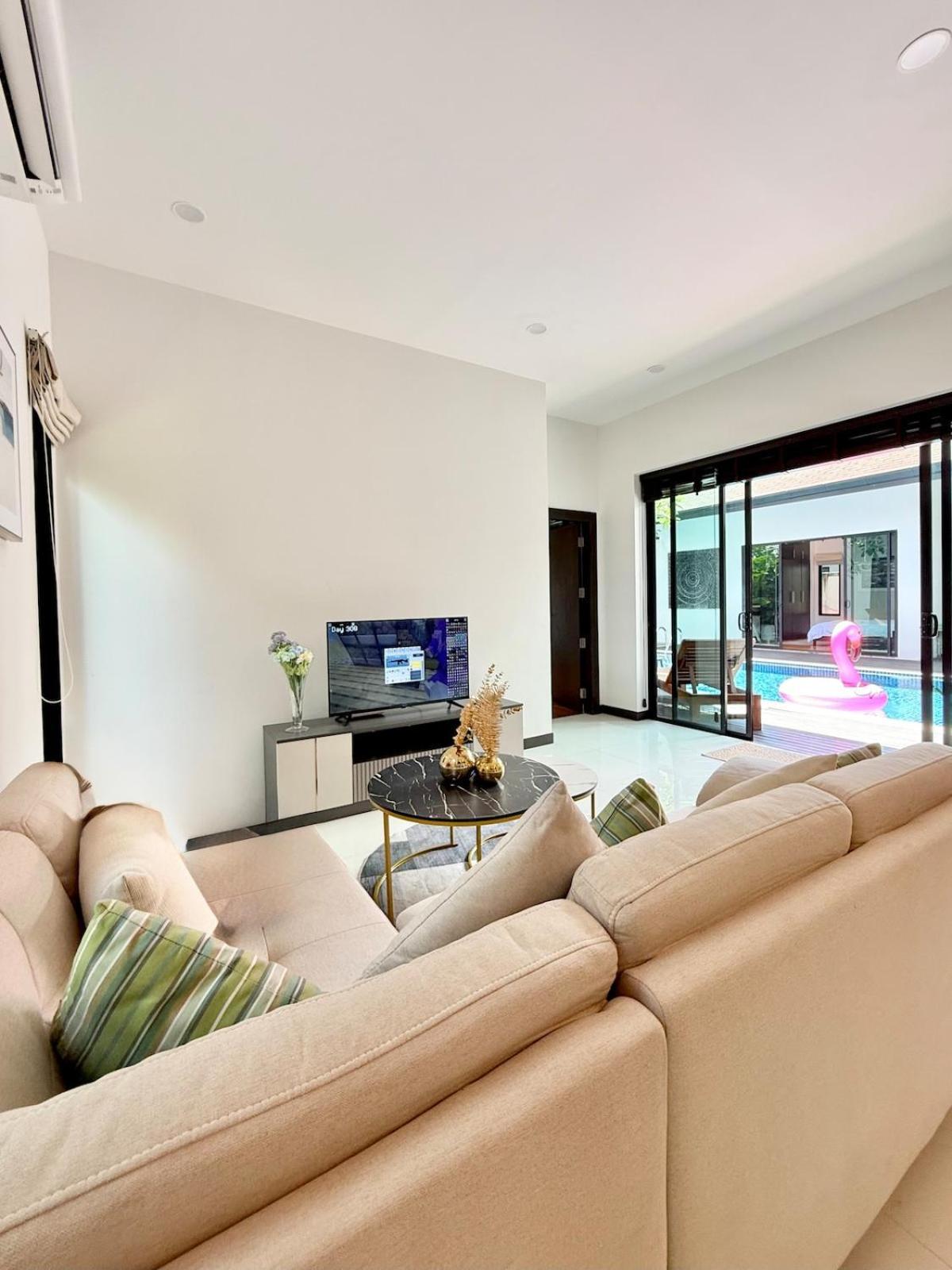 Villa Cozy Private Pool Near Golf Club Laguna Beaches Ban Phru Champa